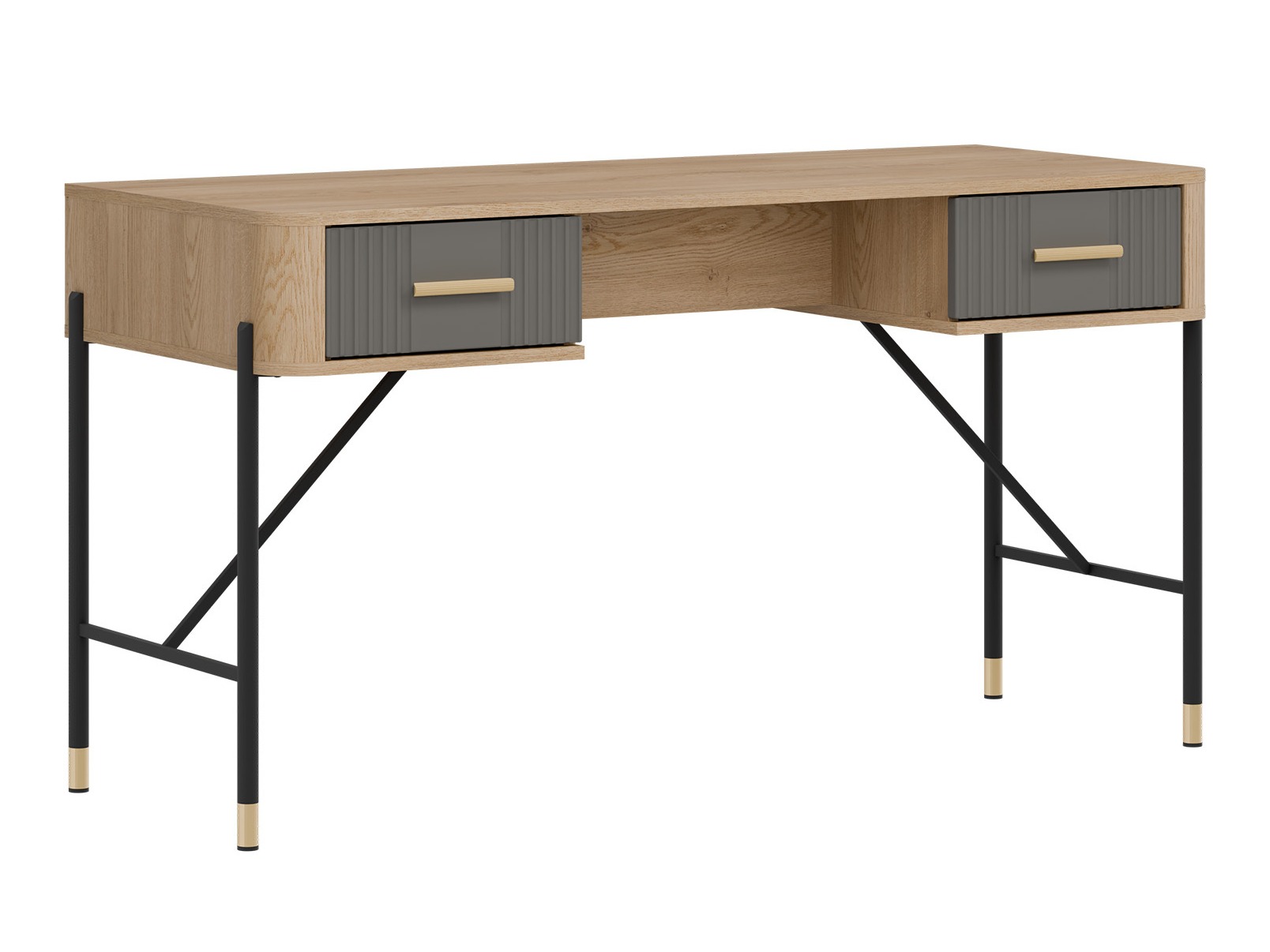 Skrivebord Flosora 144 (Grå)