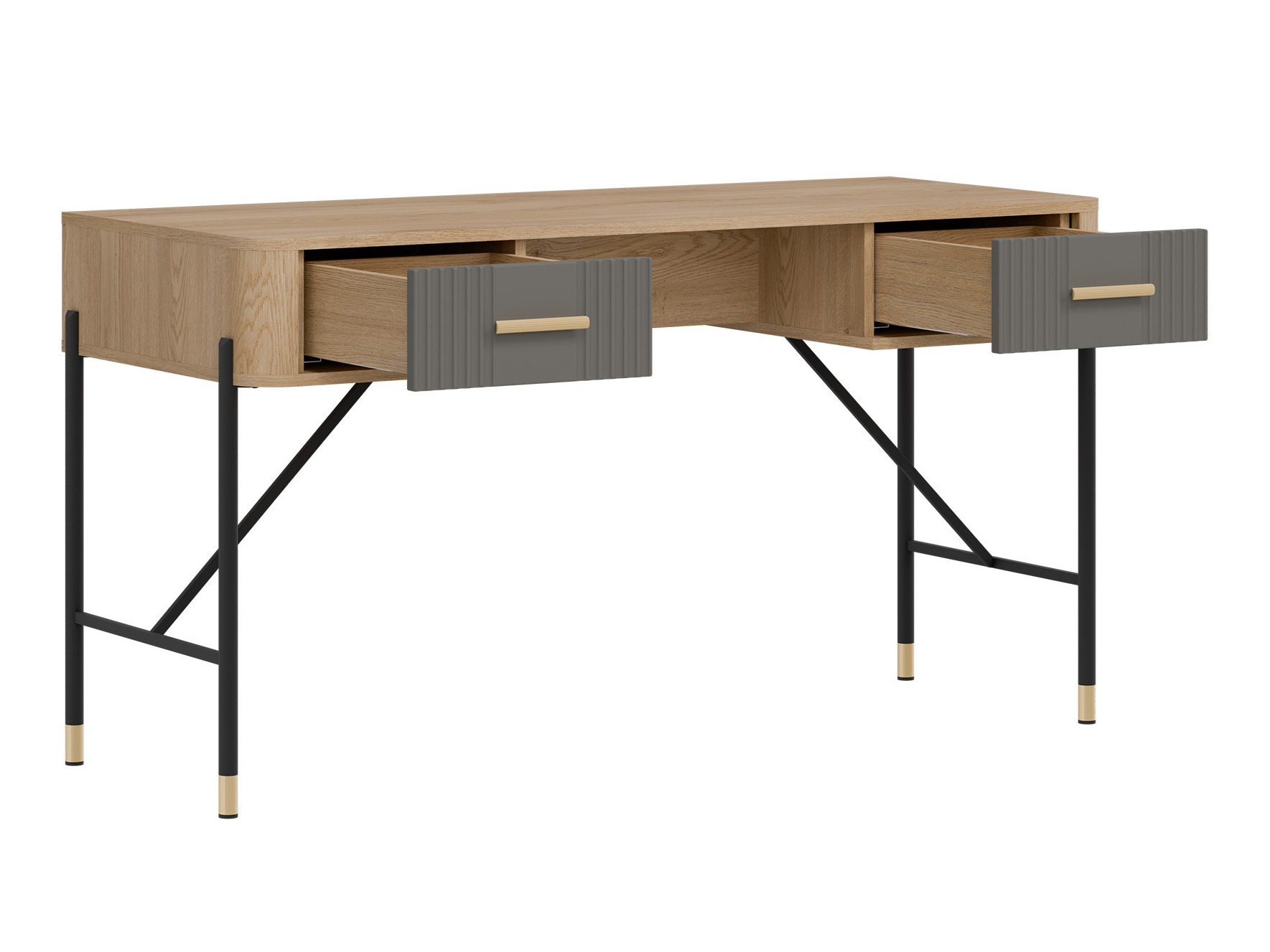 Skrivebord Flosora 144 (Grå)