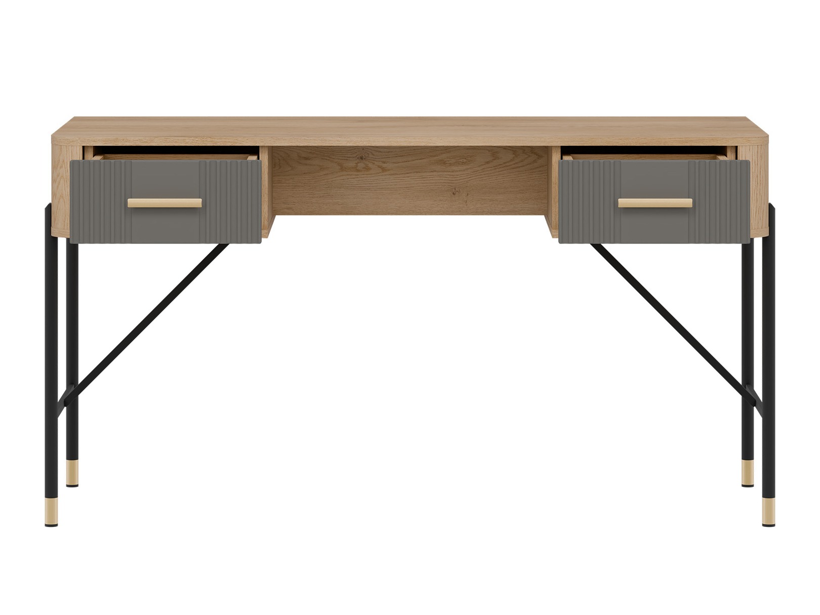 Skrivebord Flosora 144 (Grå)
