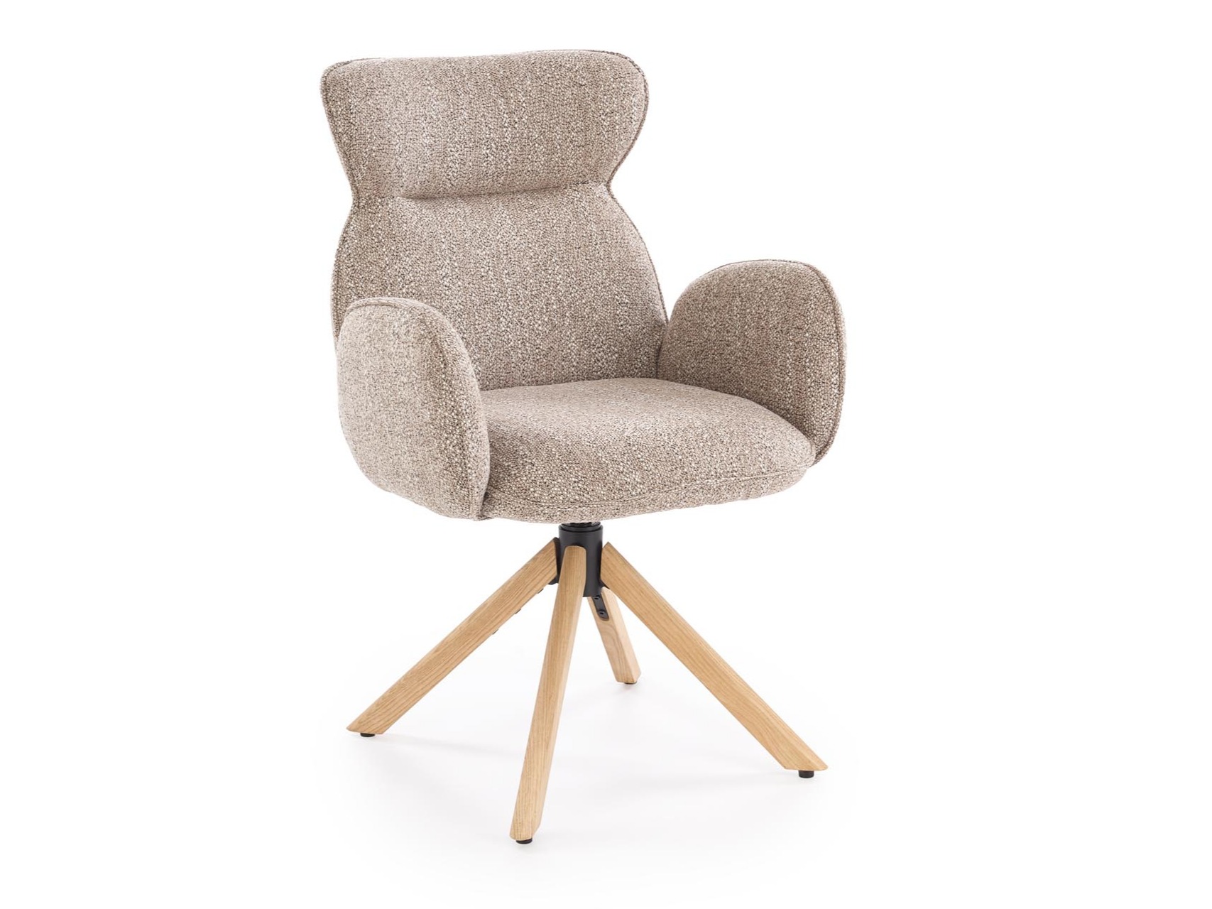 Stol Houston 2041 (Beige + Lyst træ)