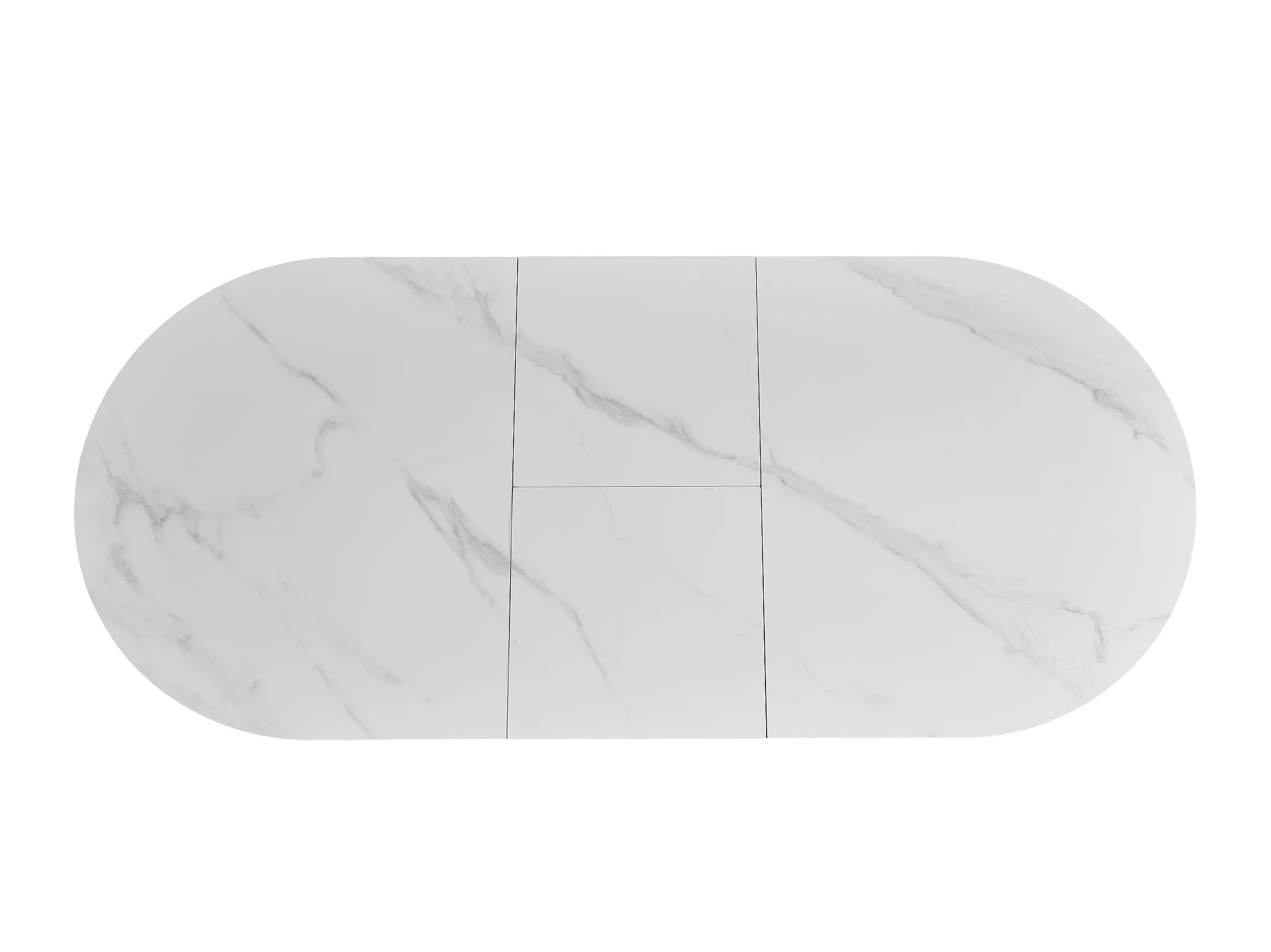 Bord Detroit 862 (Hvid marmor)