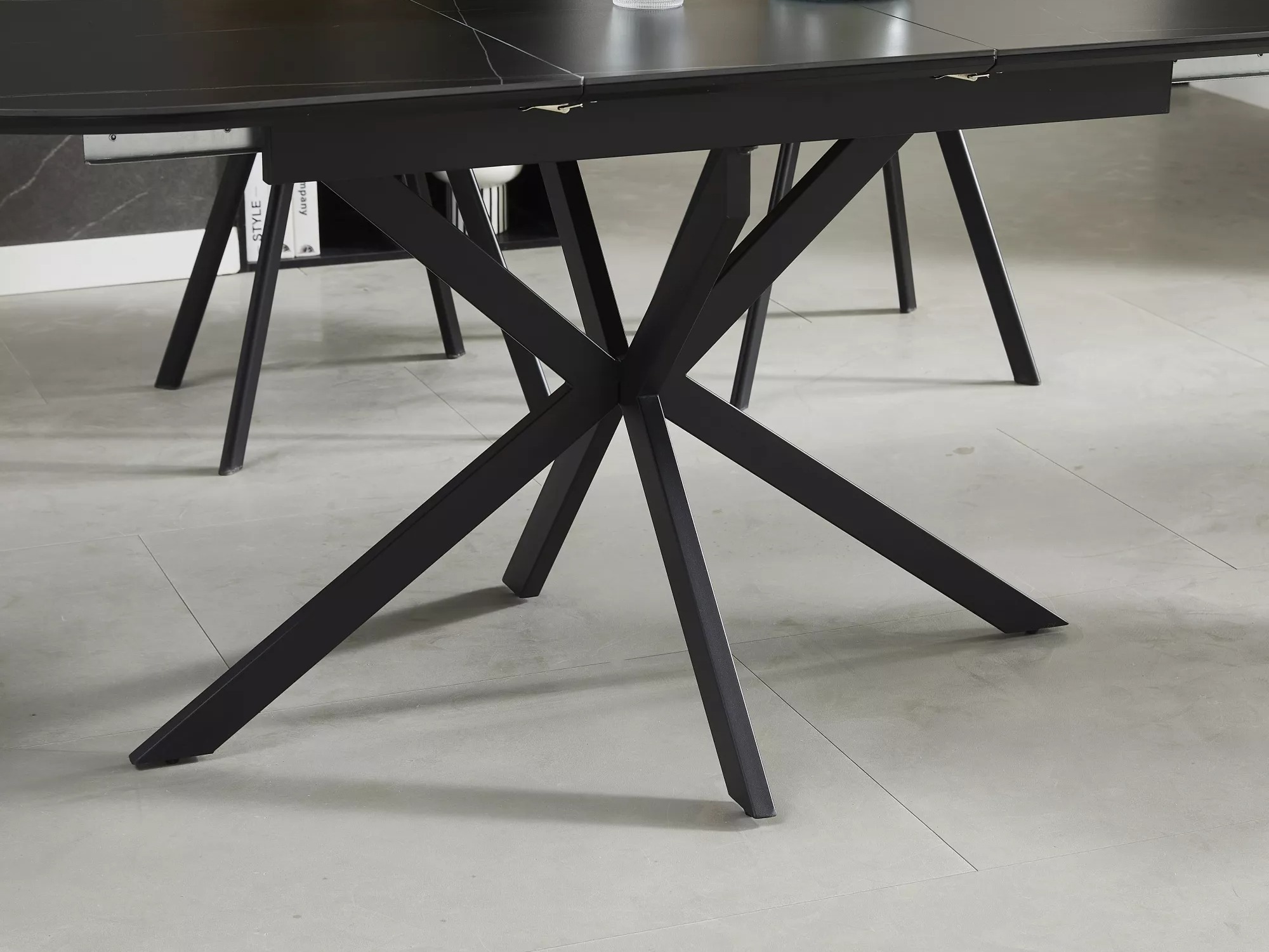 Bord Detroit 862 (Sort marmor)