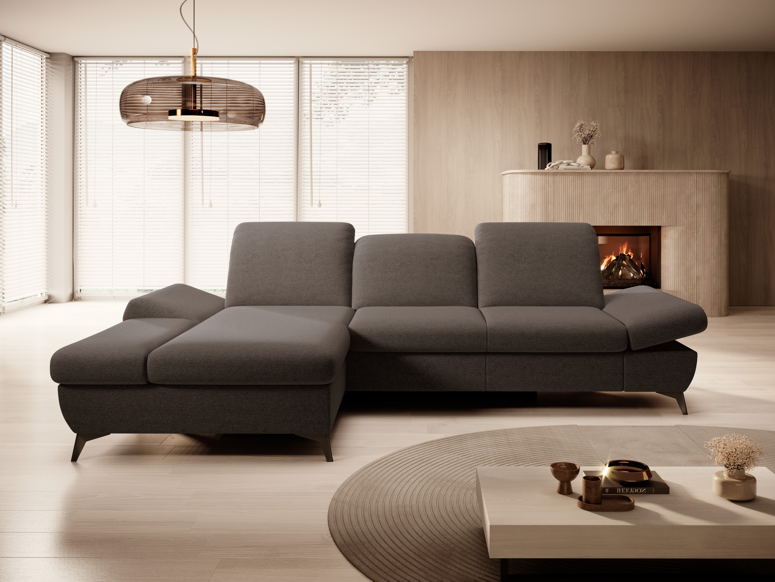 Hjørnesofa Kingston 190 (Loft 05)