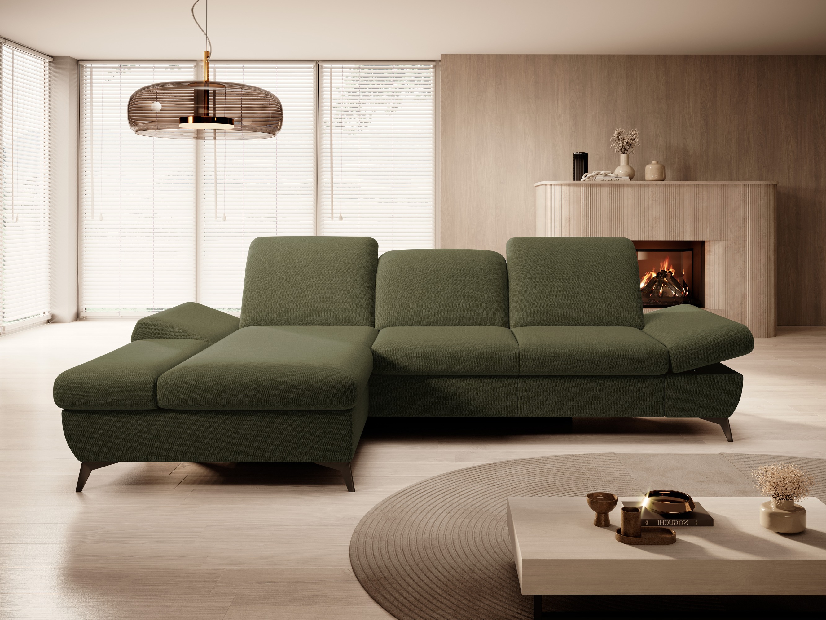 Hjørnesofa Kingston 190 (Loft 10)