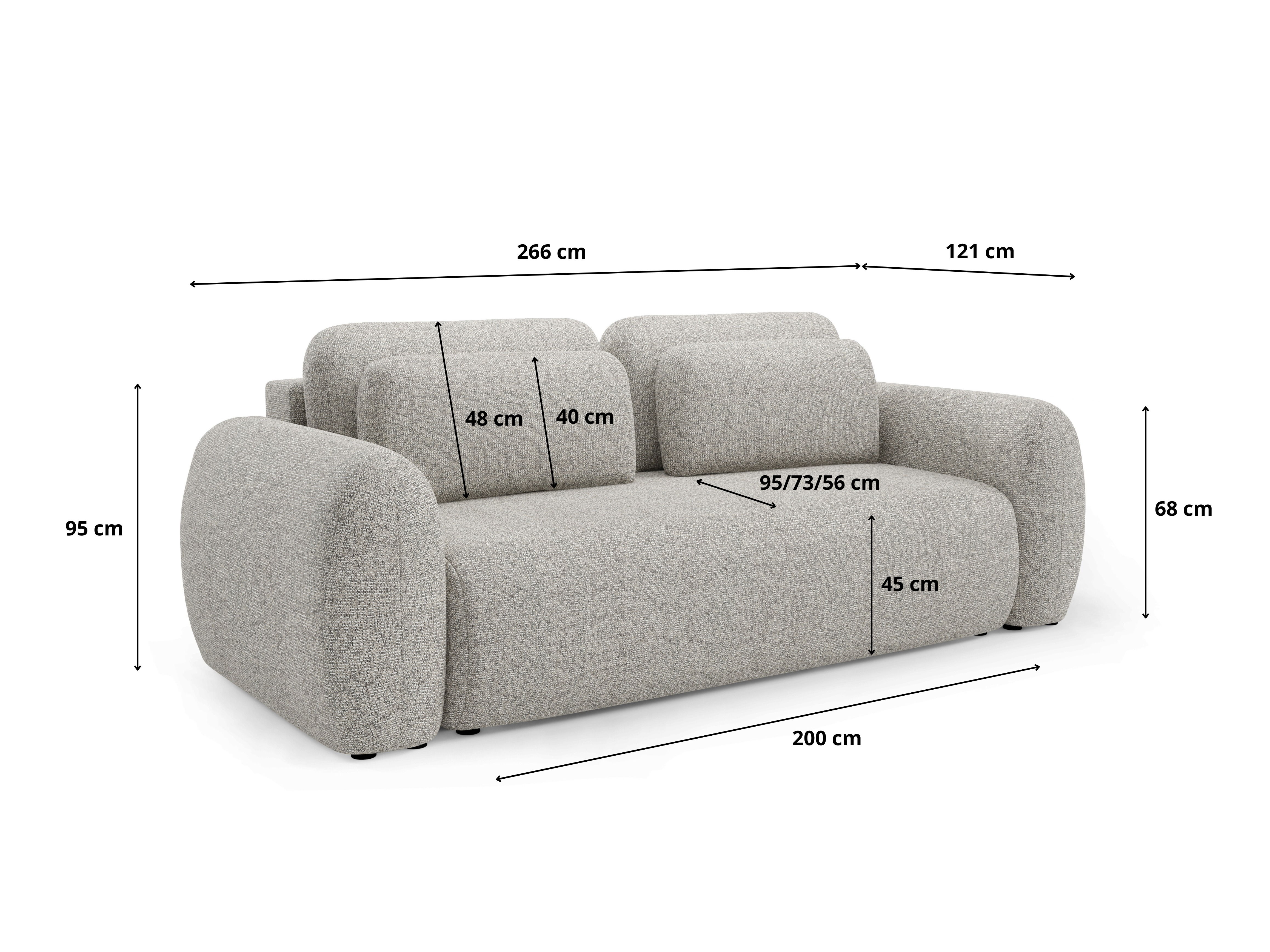 Sovesofa Franklin 102 (Puente 03)