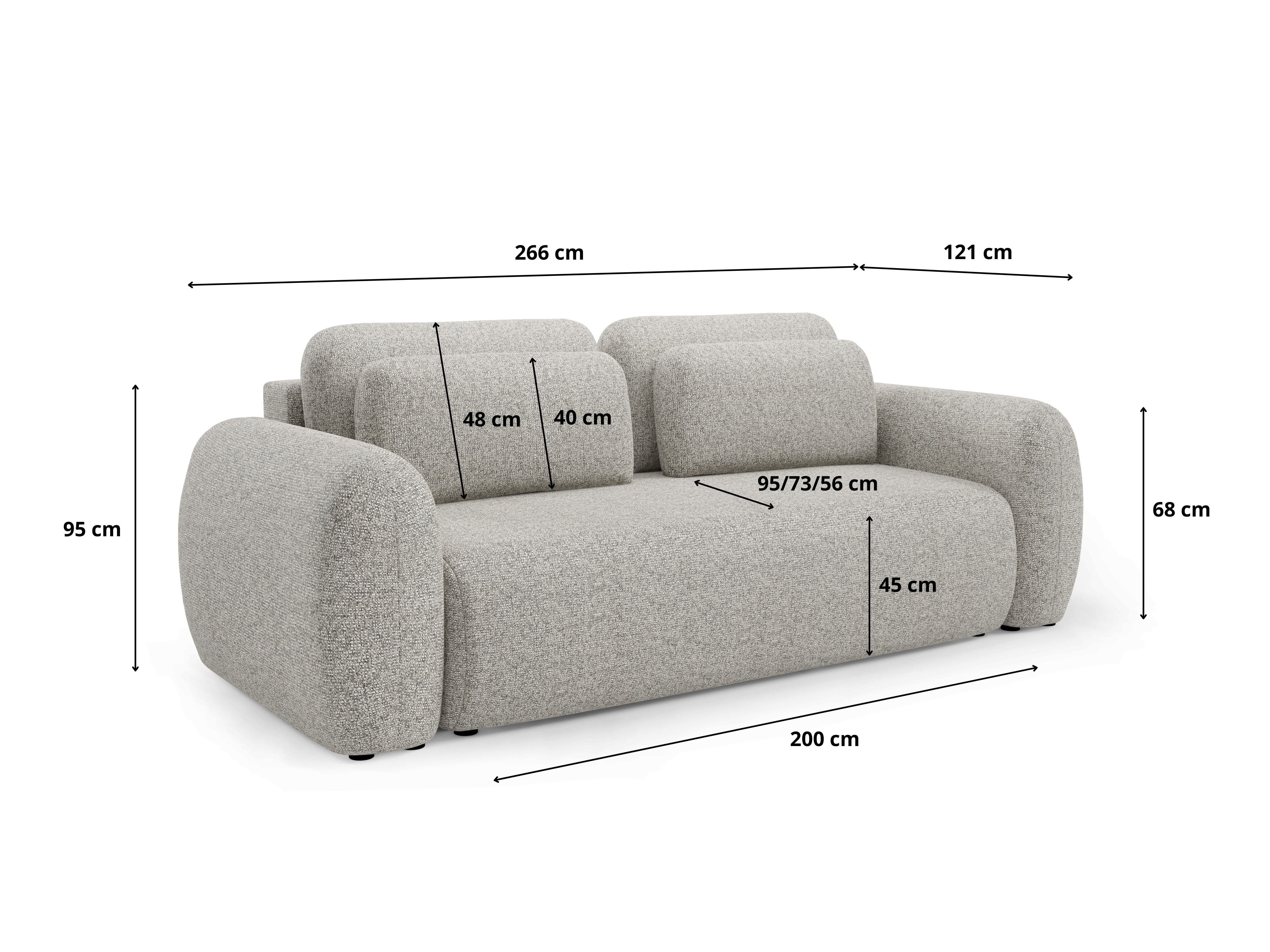Sovesofa Franklin 102 (Puente 09)