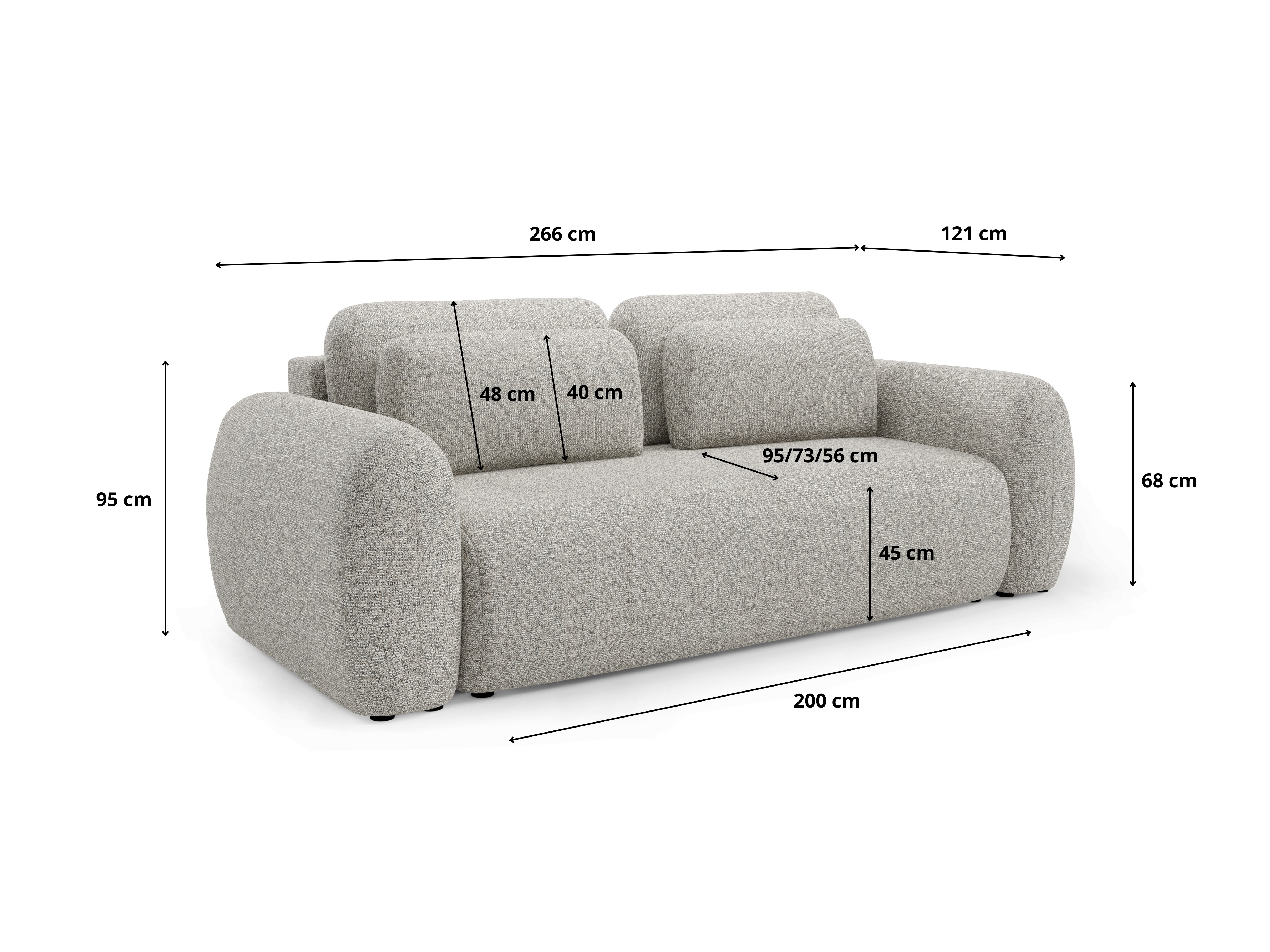 Sovesofa Franklin 102 (Puente 94)