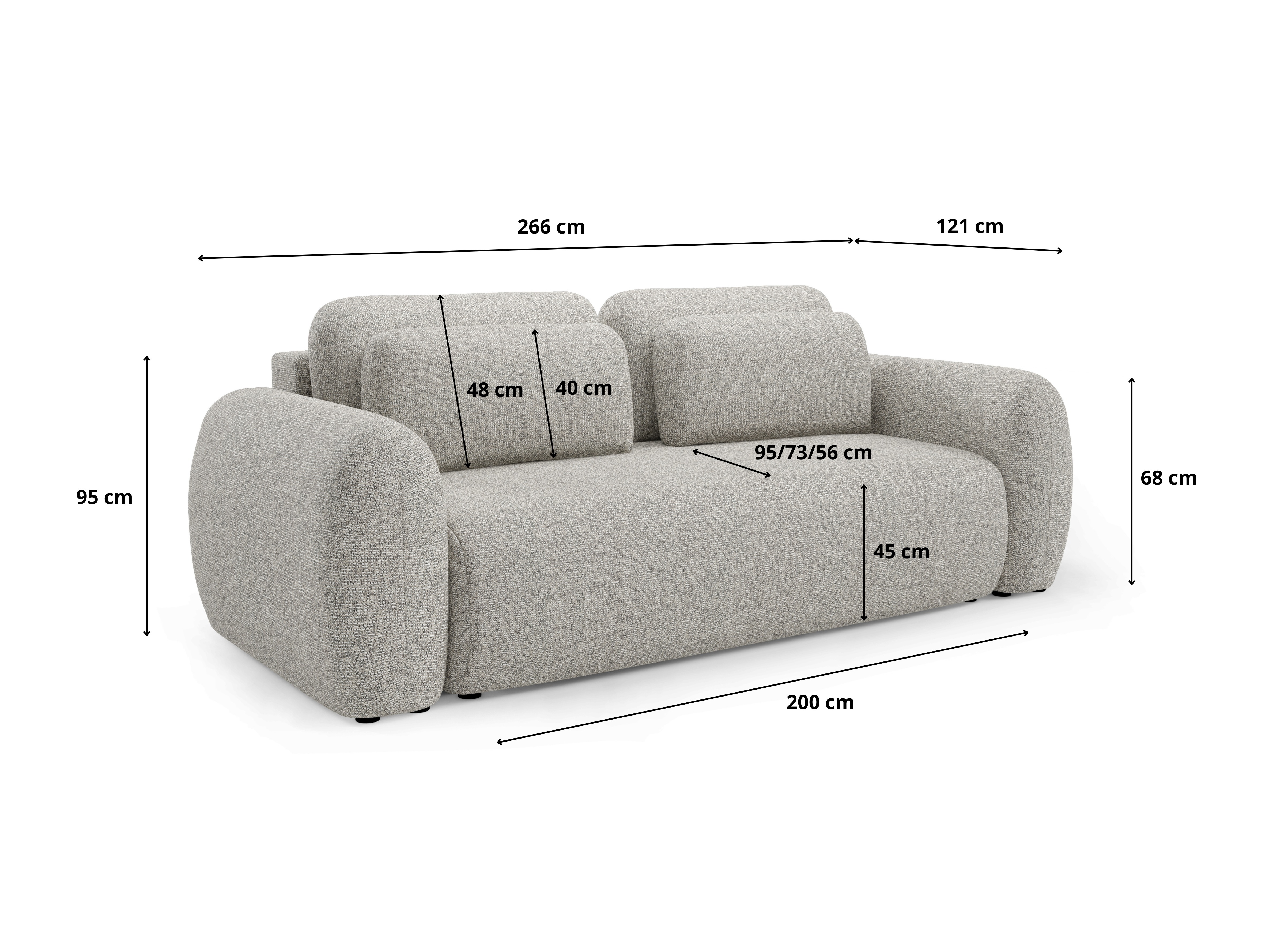 Sovesofa Franklin 102 (Puente 11)