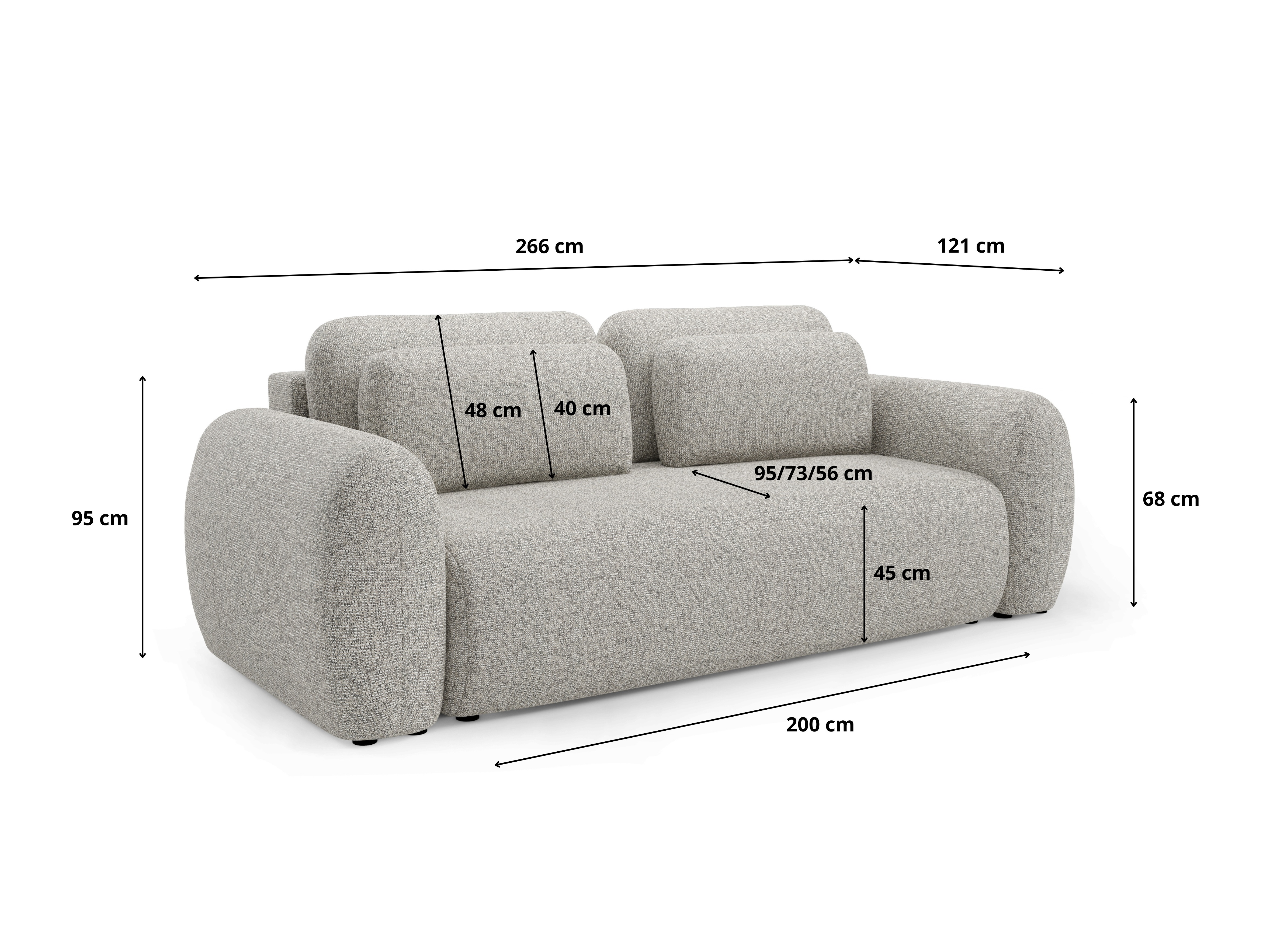 Sovesofa Franklin 102 (Puente 80)