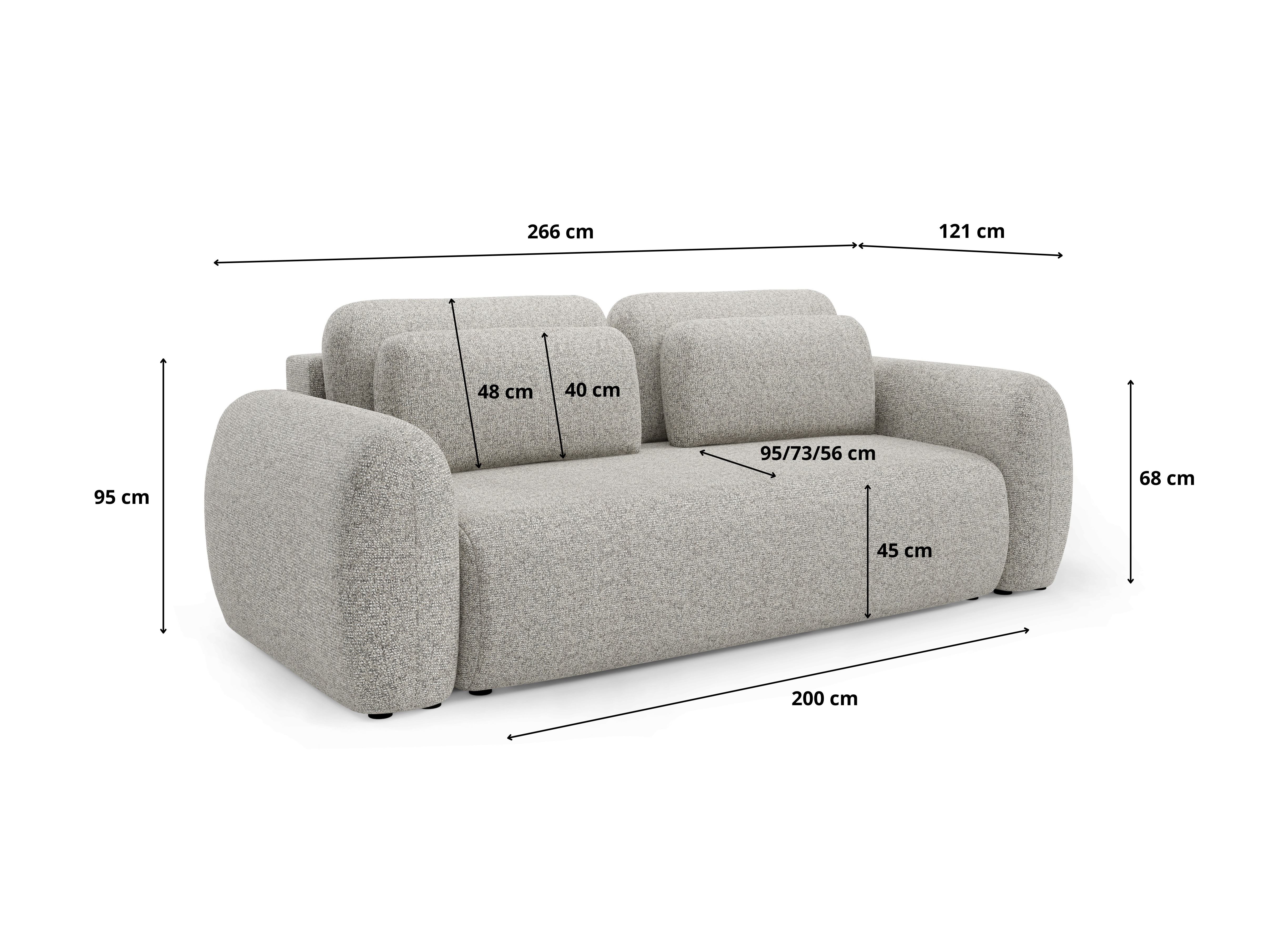 Sovesofa Franklin 102 (Puente 92)
