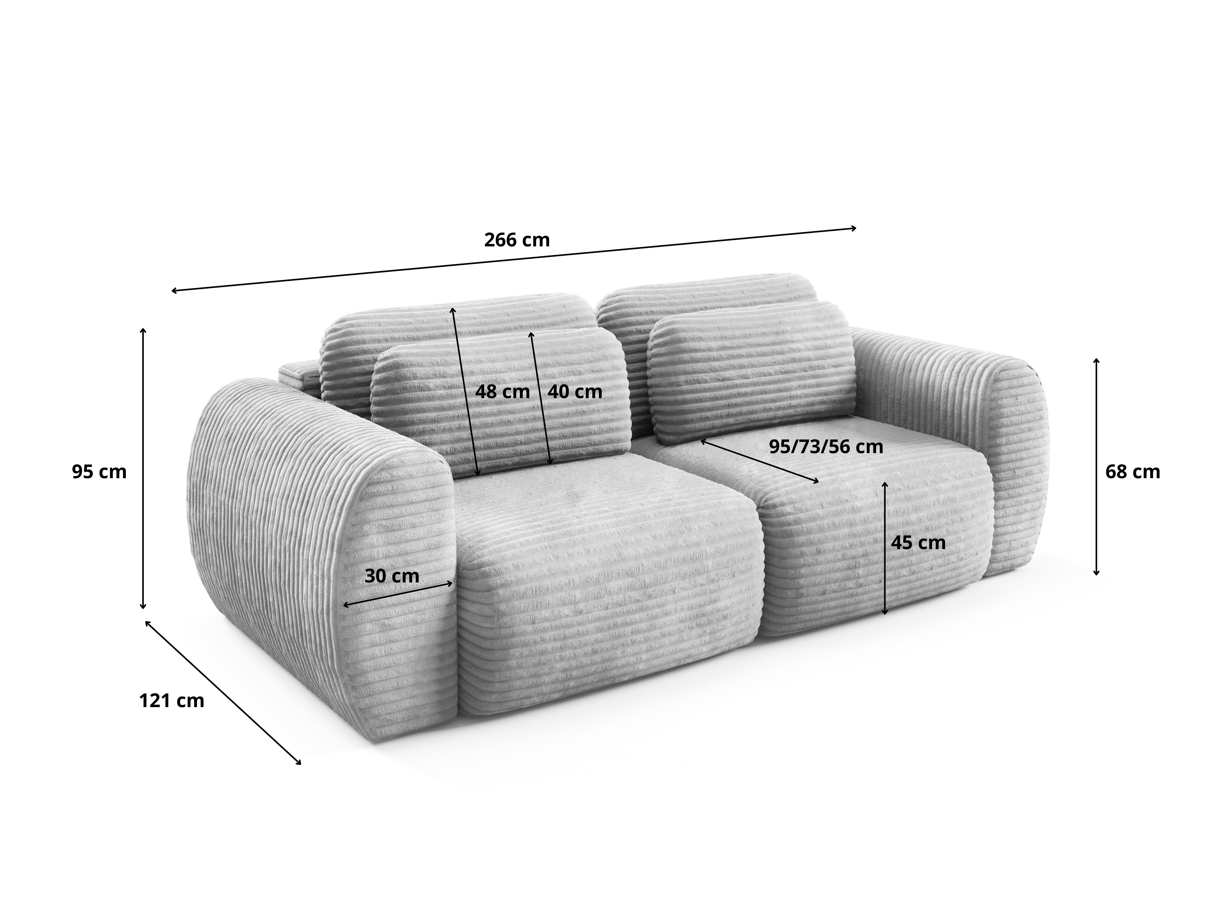 Sovesofa Franklin 103 (Ambience 19)