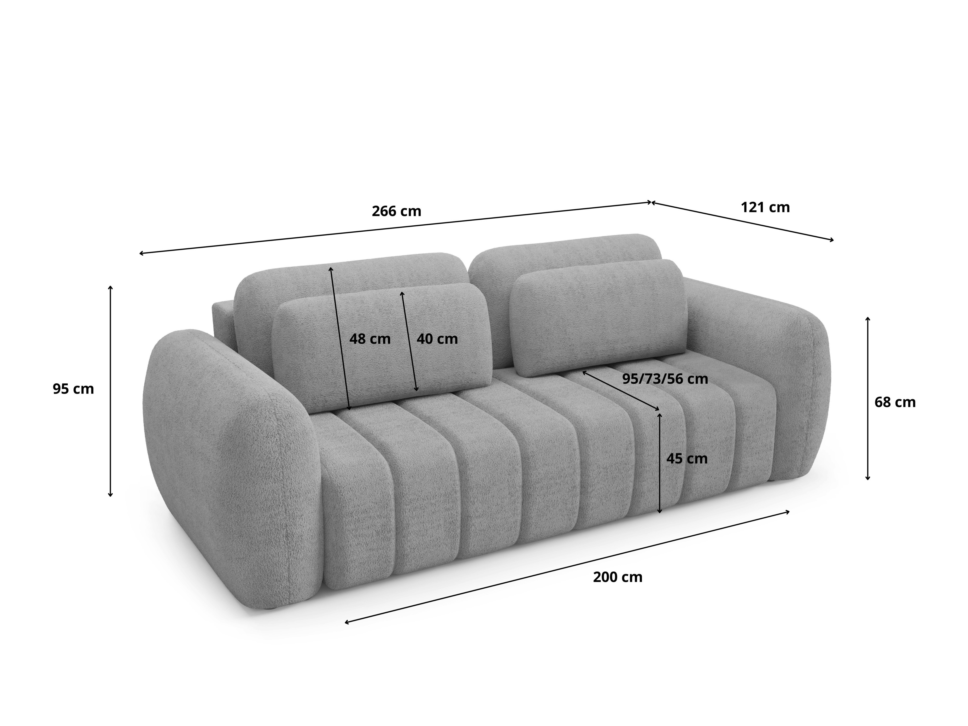 Sovesofa Franklin 105 (Quelle 38)