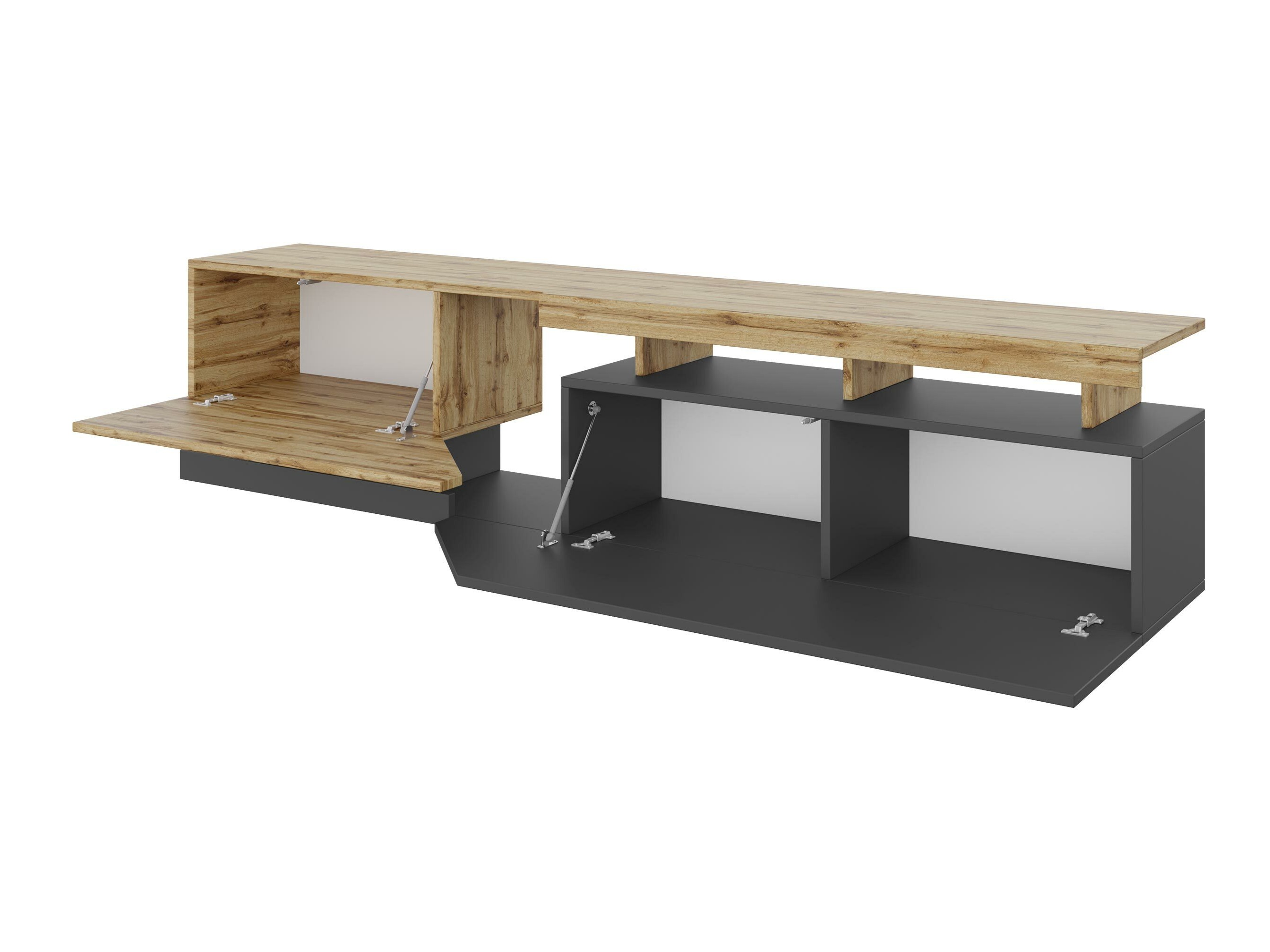 TV-bord Comfivo Daldune I (Antracit + Wotan eg)