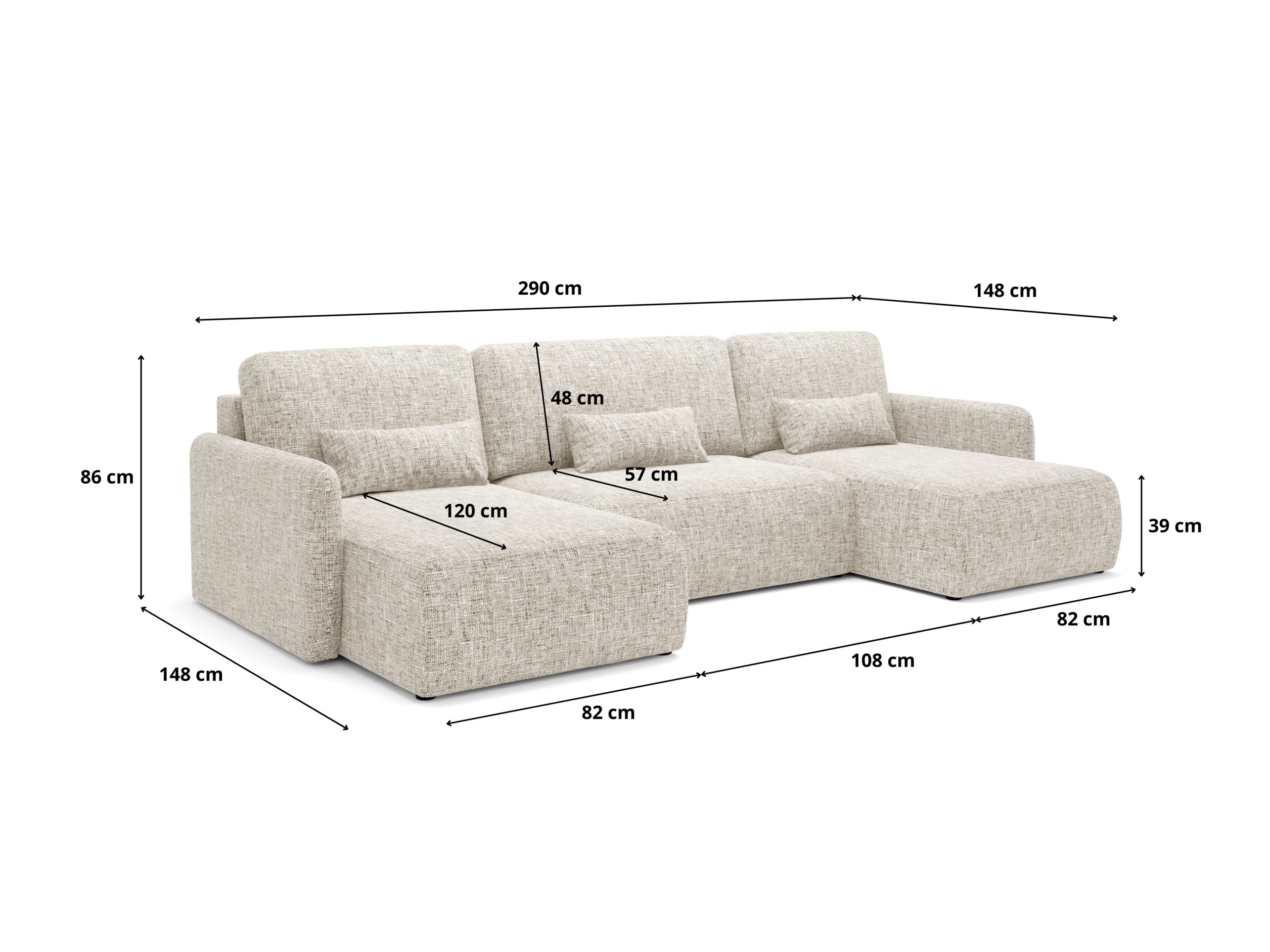 Hjørnesofa Franklin 109 (Imo 25)