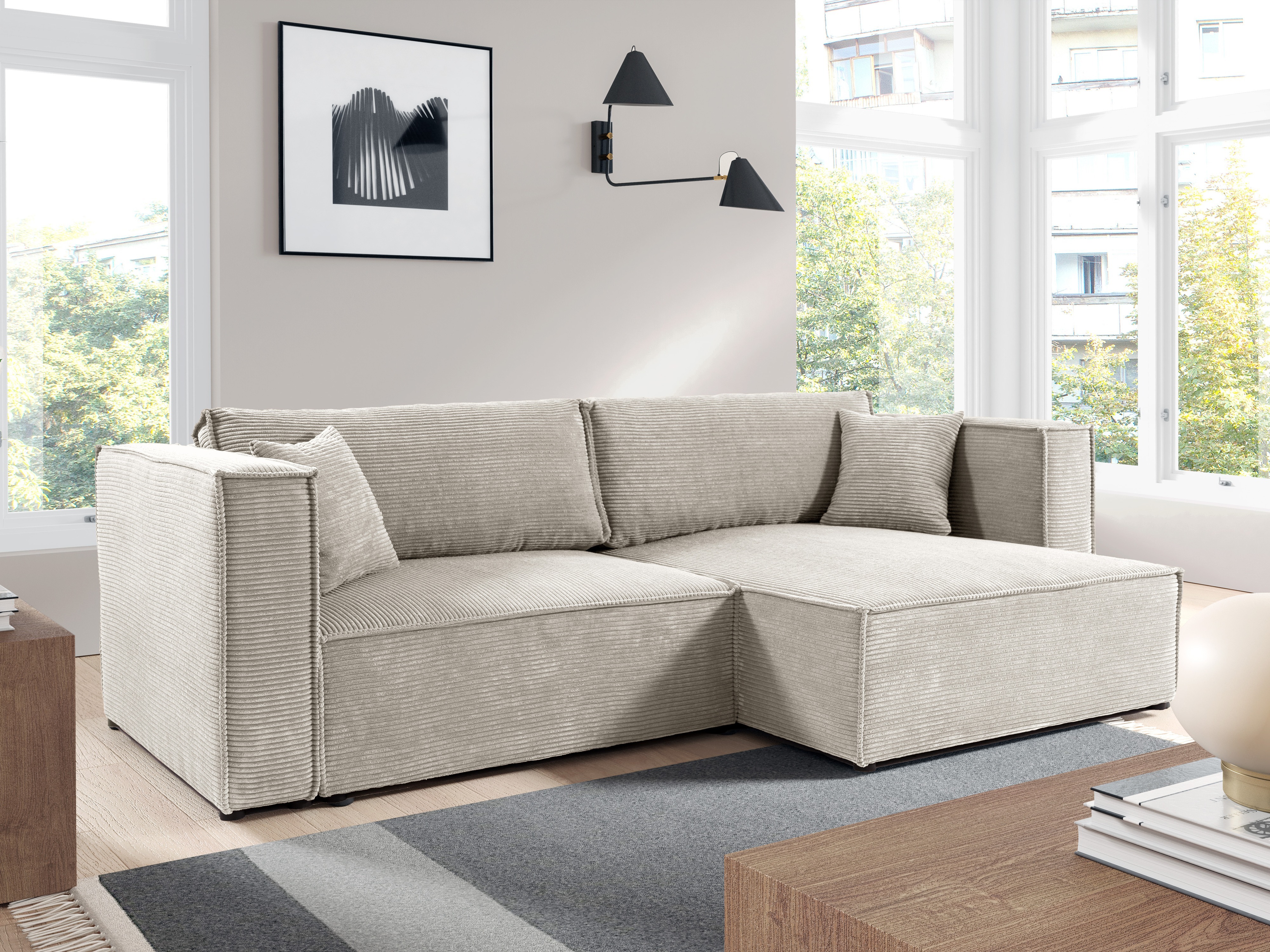 Hjørnesofa Franklin 111 (Poso 100)