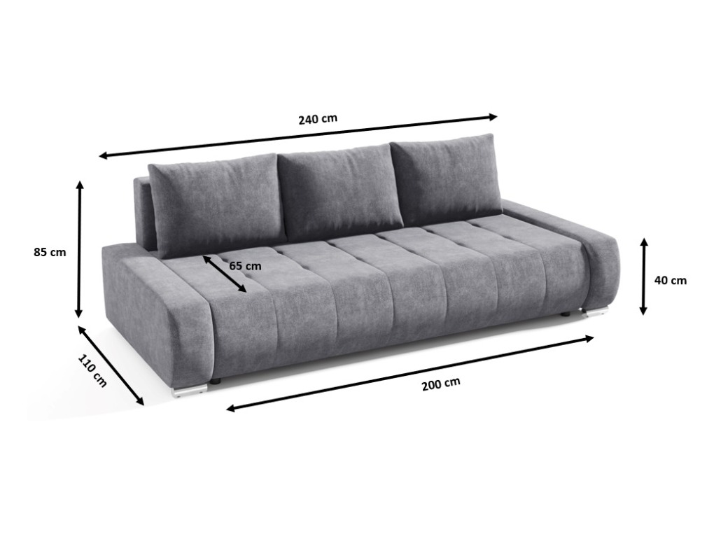 Sovesofa Franklin 117 (Aston 04)