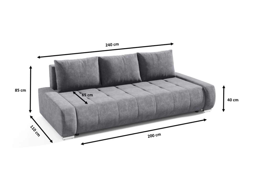 Sovesofa Franklin 117 (Aston 08)