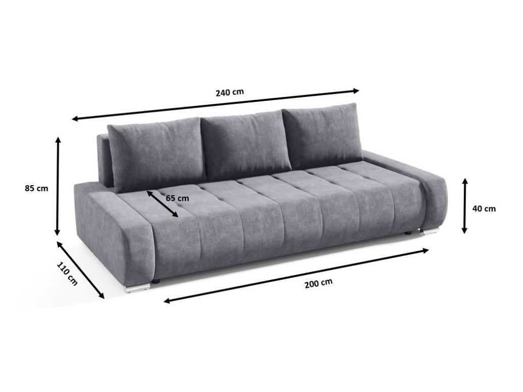 Sovesofa Franklin 117 (Aston 12)