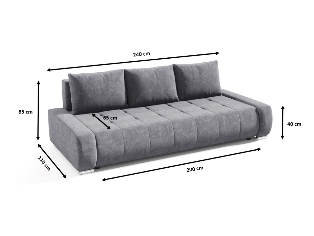 Sovesofa Franklin 117 (Aston 19)