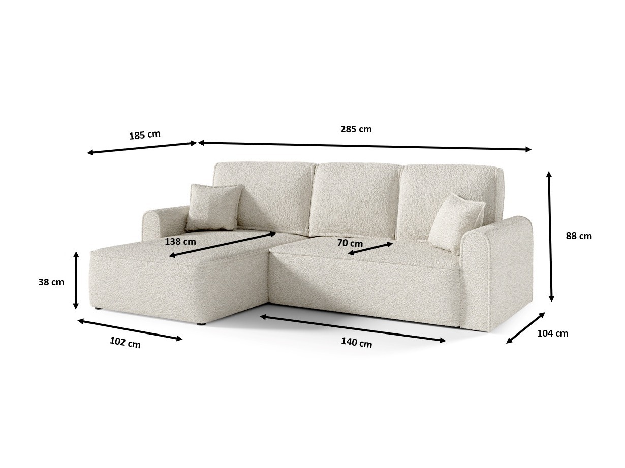 Hjørnesofa Franklin 127 (Abriamo 04)