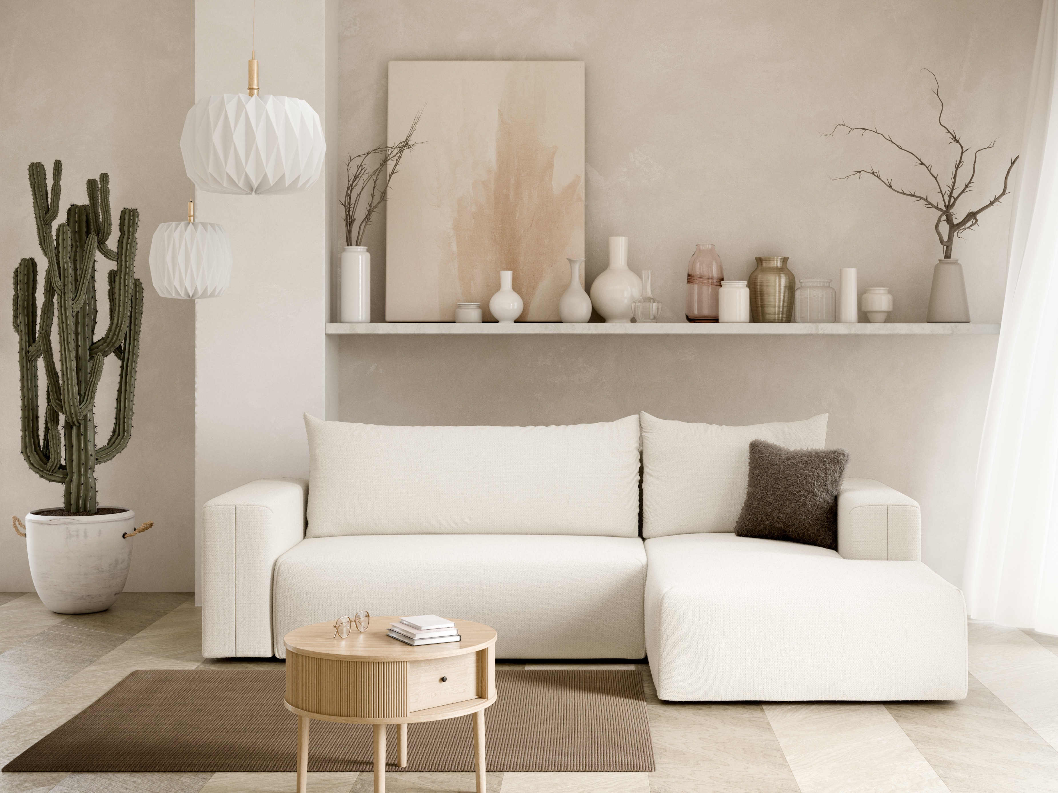 Hjørnesofa Lirdomo 100 (Aragon 01)