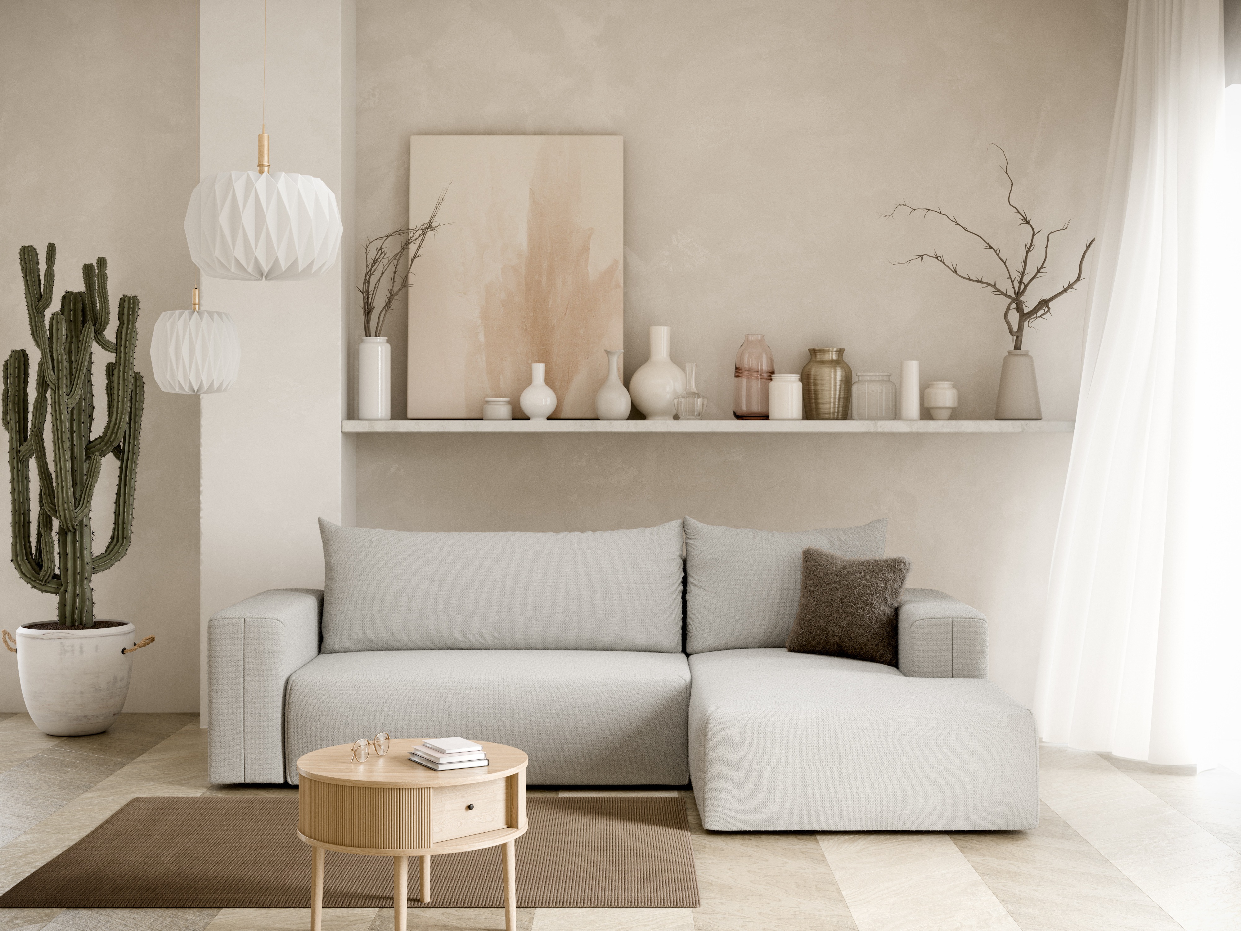Hjørnesofa Lirdomo 100 (Aragon 80)