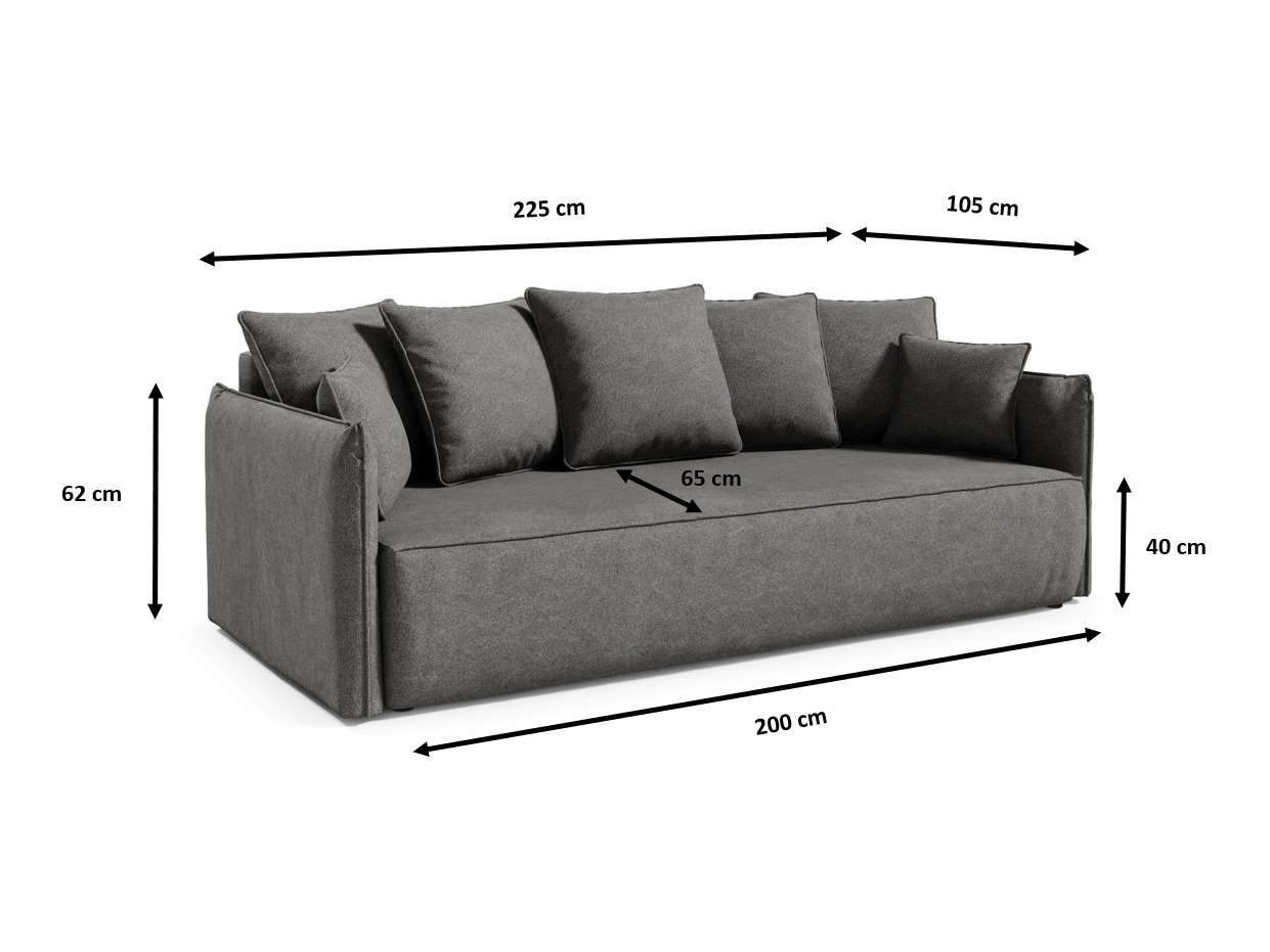 Sovesofa Franklin 116 (Castel 79)