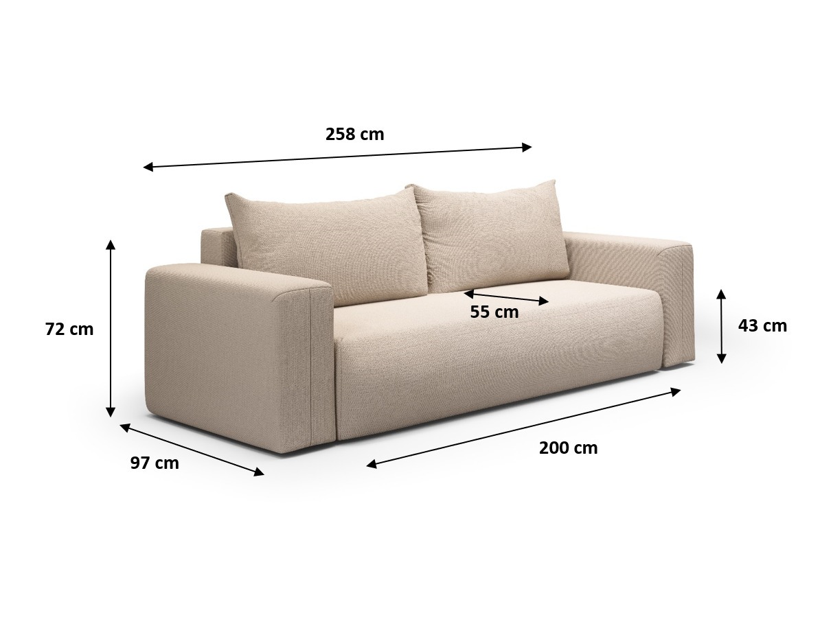 Sovesofa Lirdomo 103 (Aragon 03)