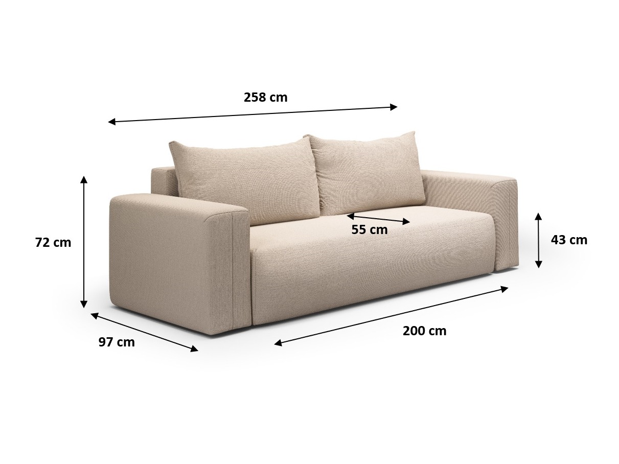 Sovesofa Lirdomo 103 (Aragon 39)