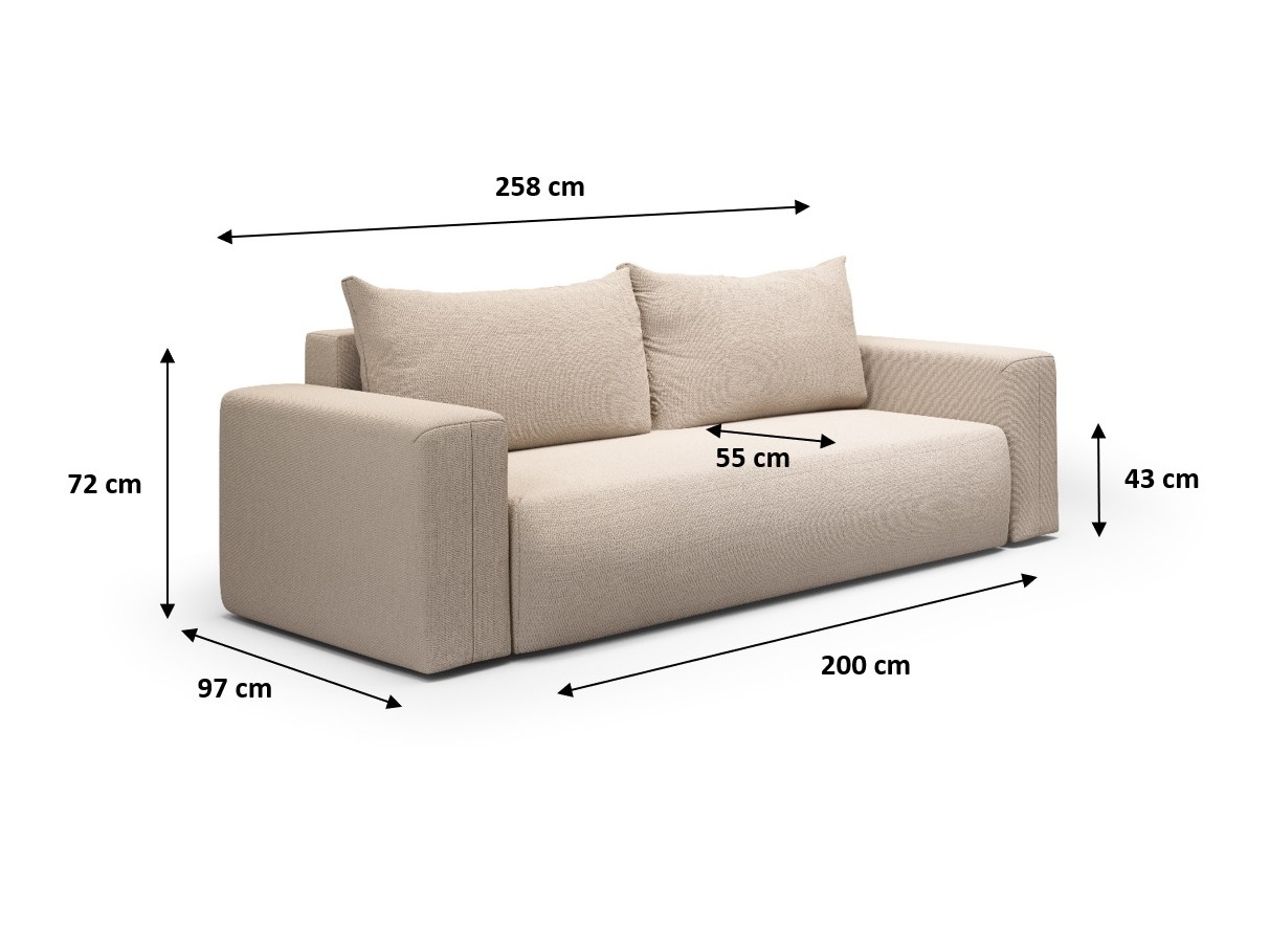 Sovesofa Lirdomo 103 (Aragon 79)