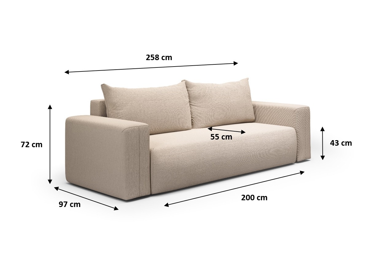 Sovesofa Lirdomo 103 (Aragon 99)