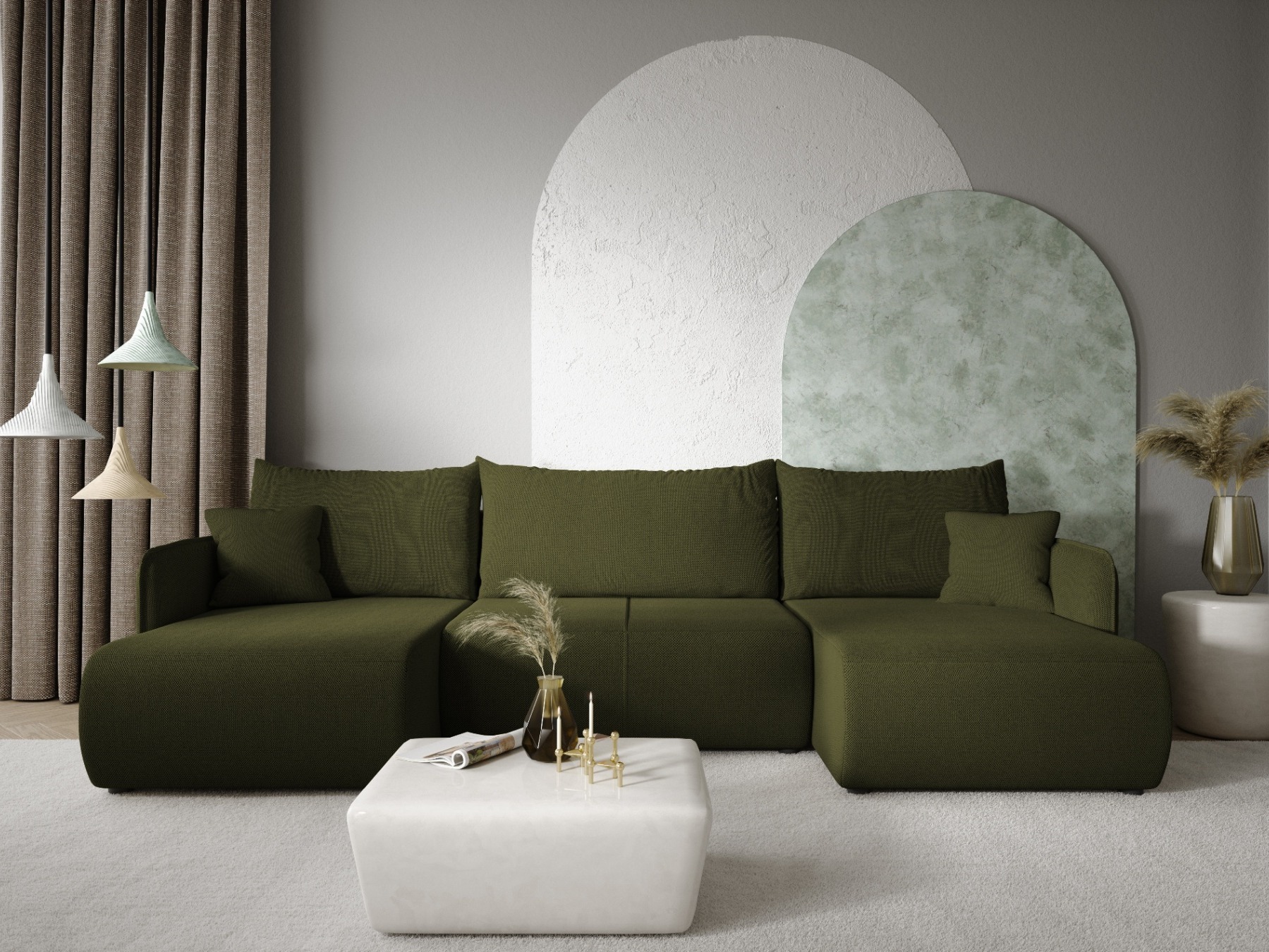 Hjørnesofa Franklin 136 (Curio 39)