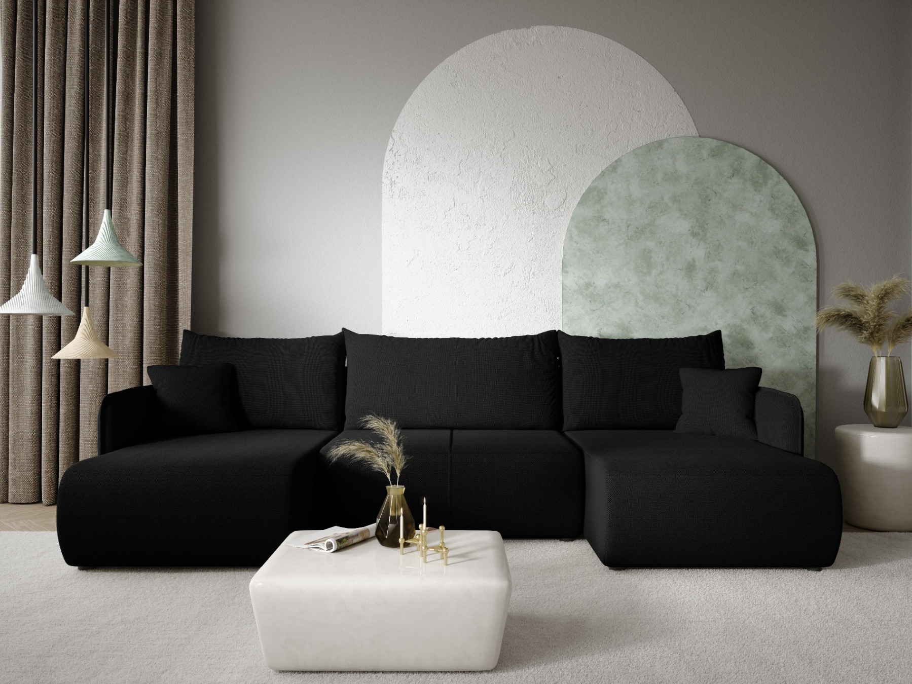 Hjørnesofa Franklin 136 (Curio 99)