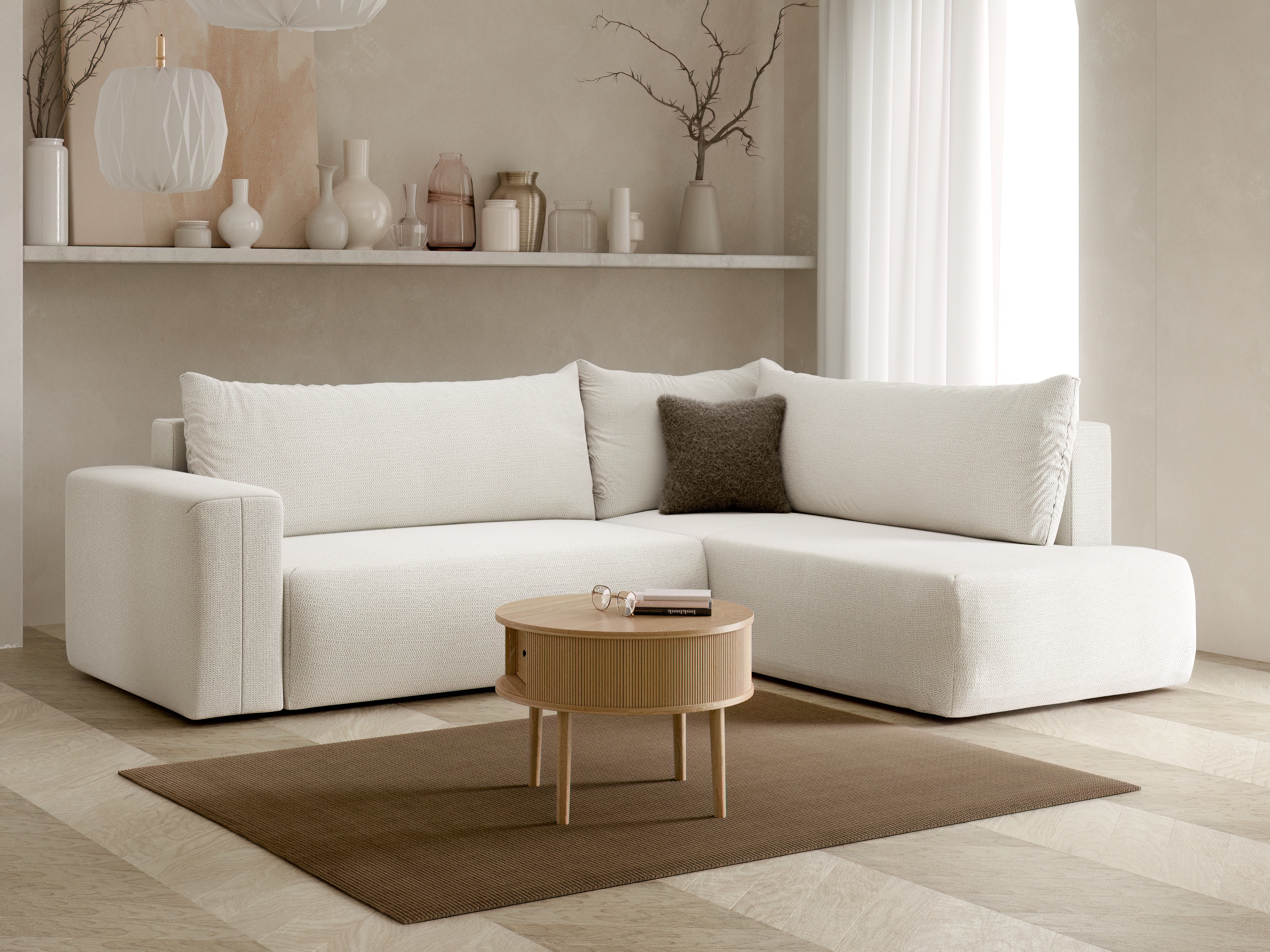 Hjørnesofa Lirdomo 102 (Aragon 01)