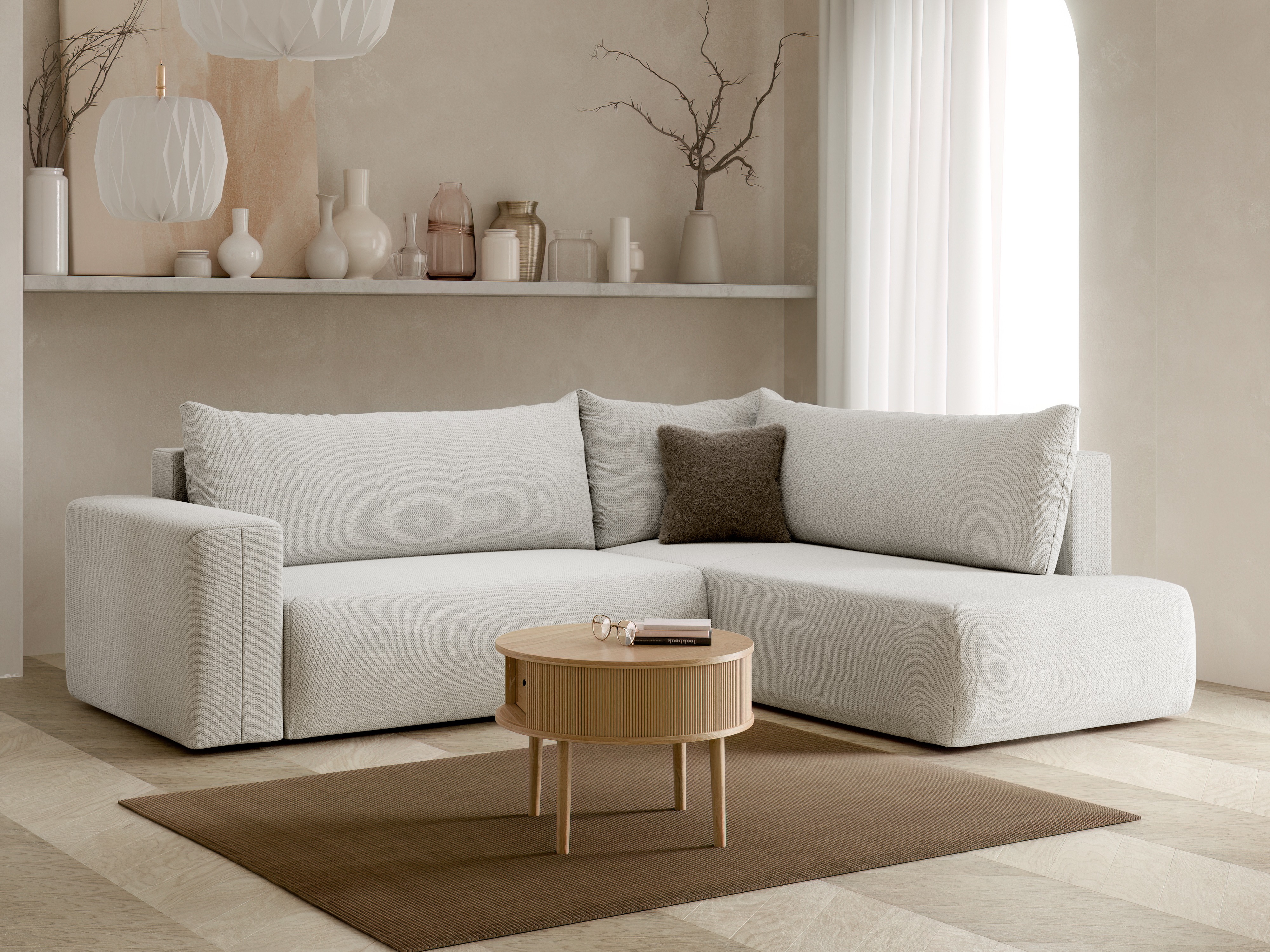 Hjørnesofa Lirdomo 102 (Aragon 80)