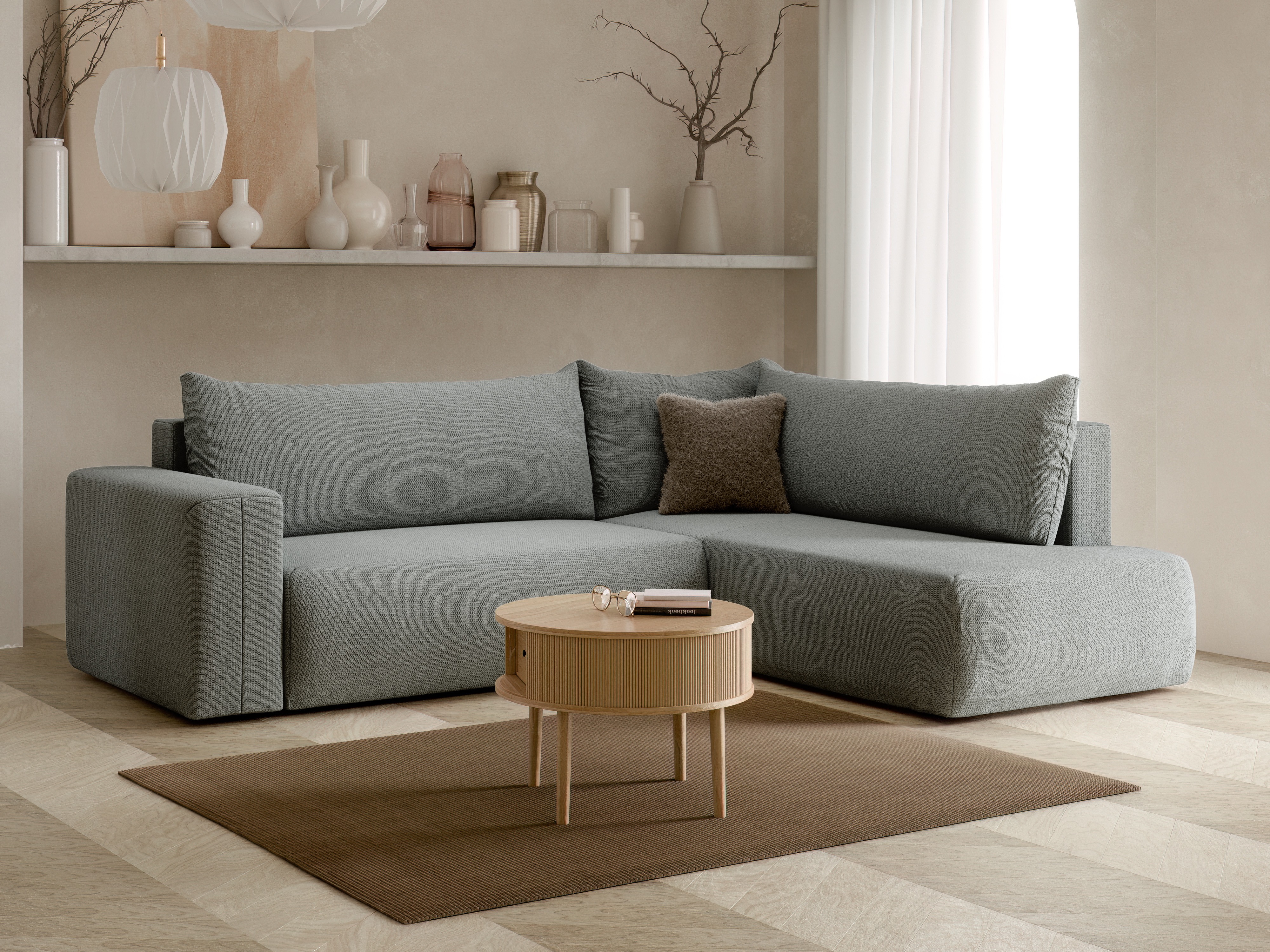 Hjørnesofa Lirdomo 102 (Aragon 93)
