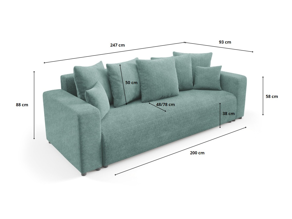 Sovesofa Franklin 138 (Onega 10)