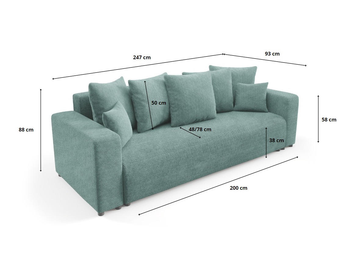 Sovesofa Franklin 138 (Onega 11)