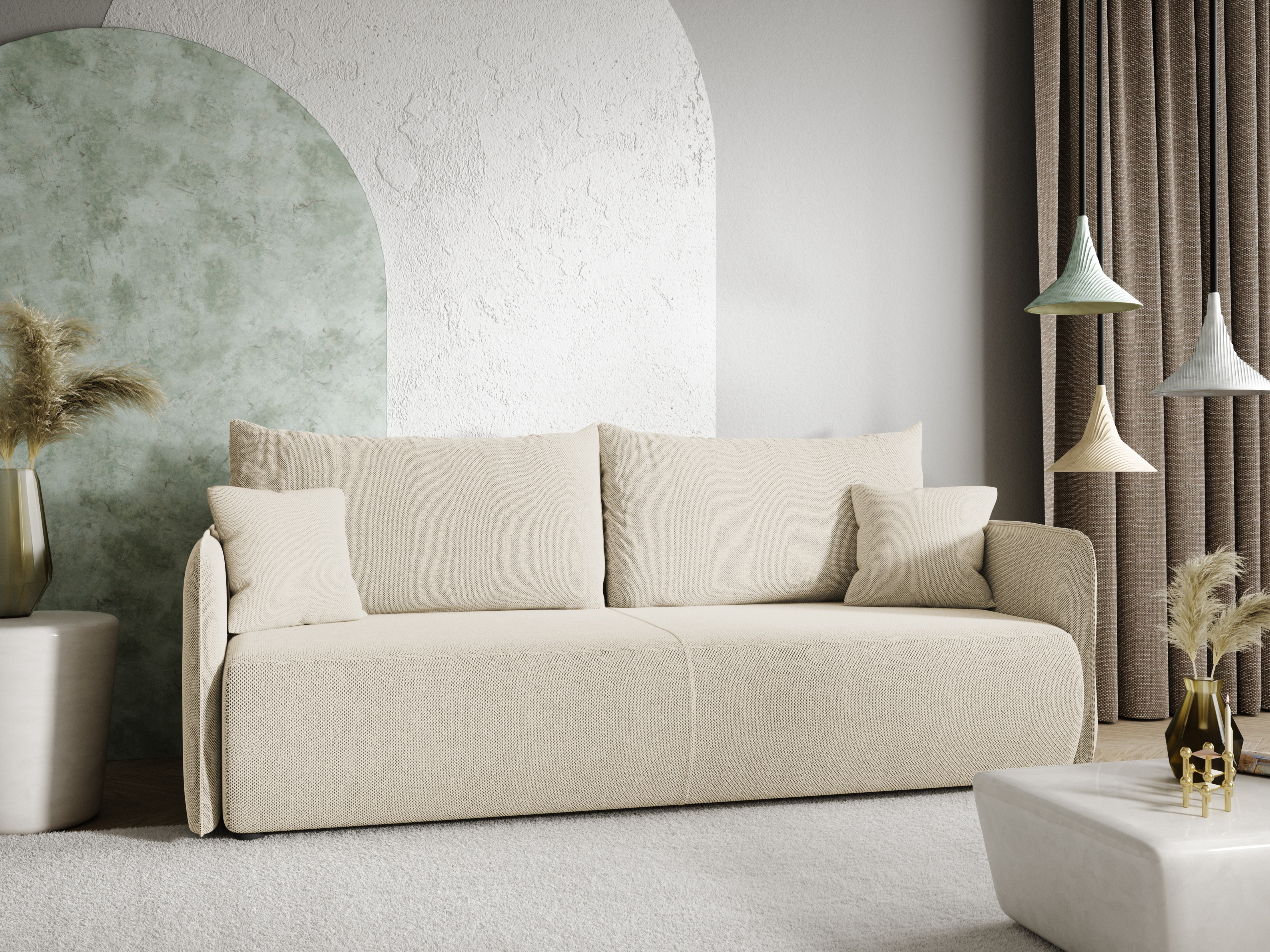Sovesofa Franklin 130 (Curio 09)
