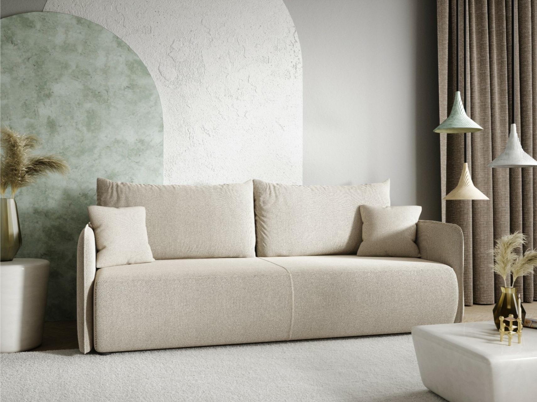 Sovesofa Franklin 130 (Curio 84)