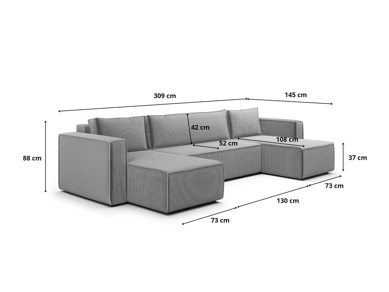 Hjørnesofa Franklin 151 (Poso 05)
