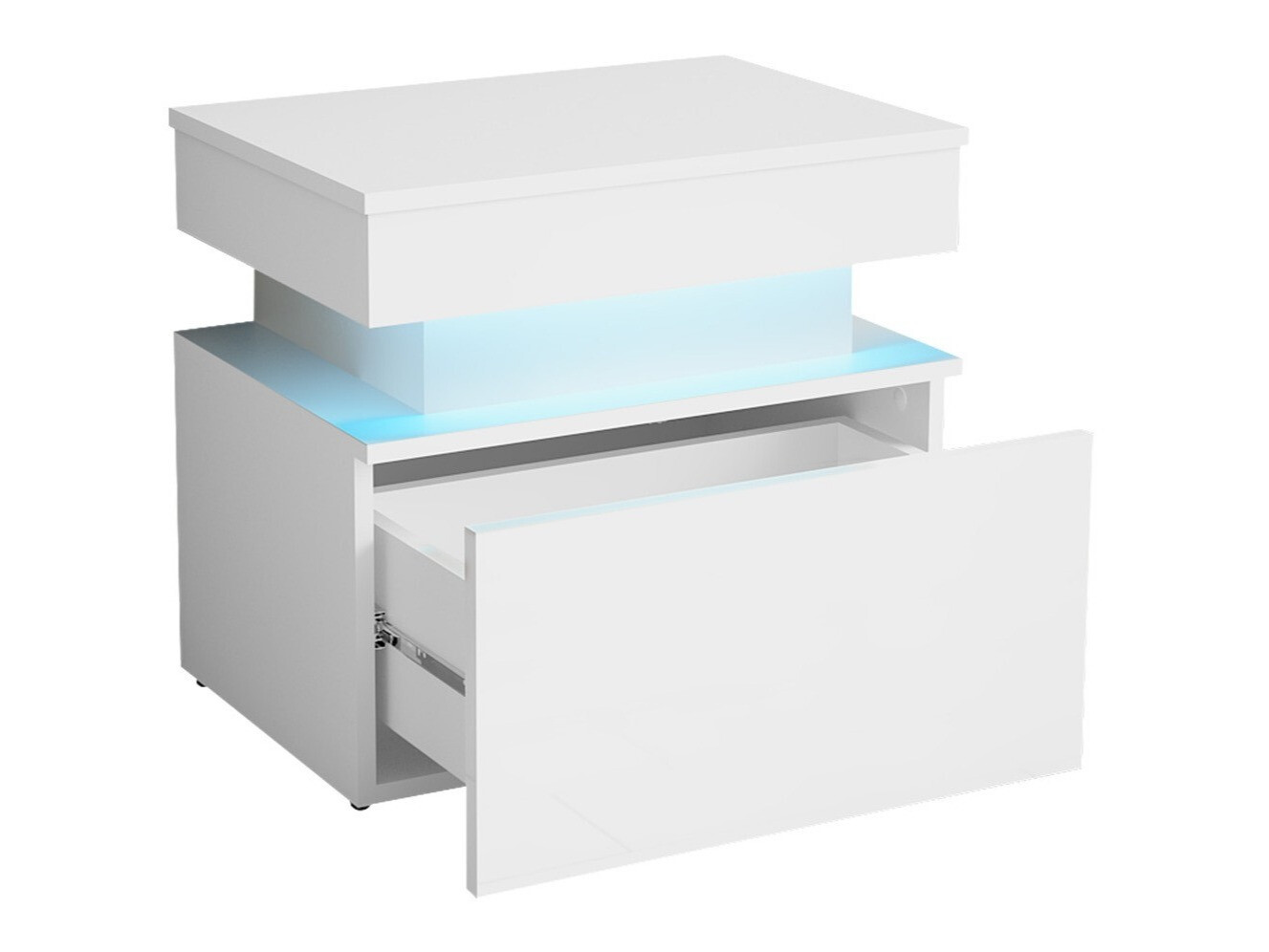 Sengebord Monfero (Sort + Blank sort)