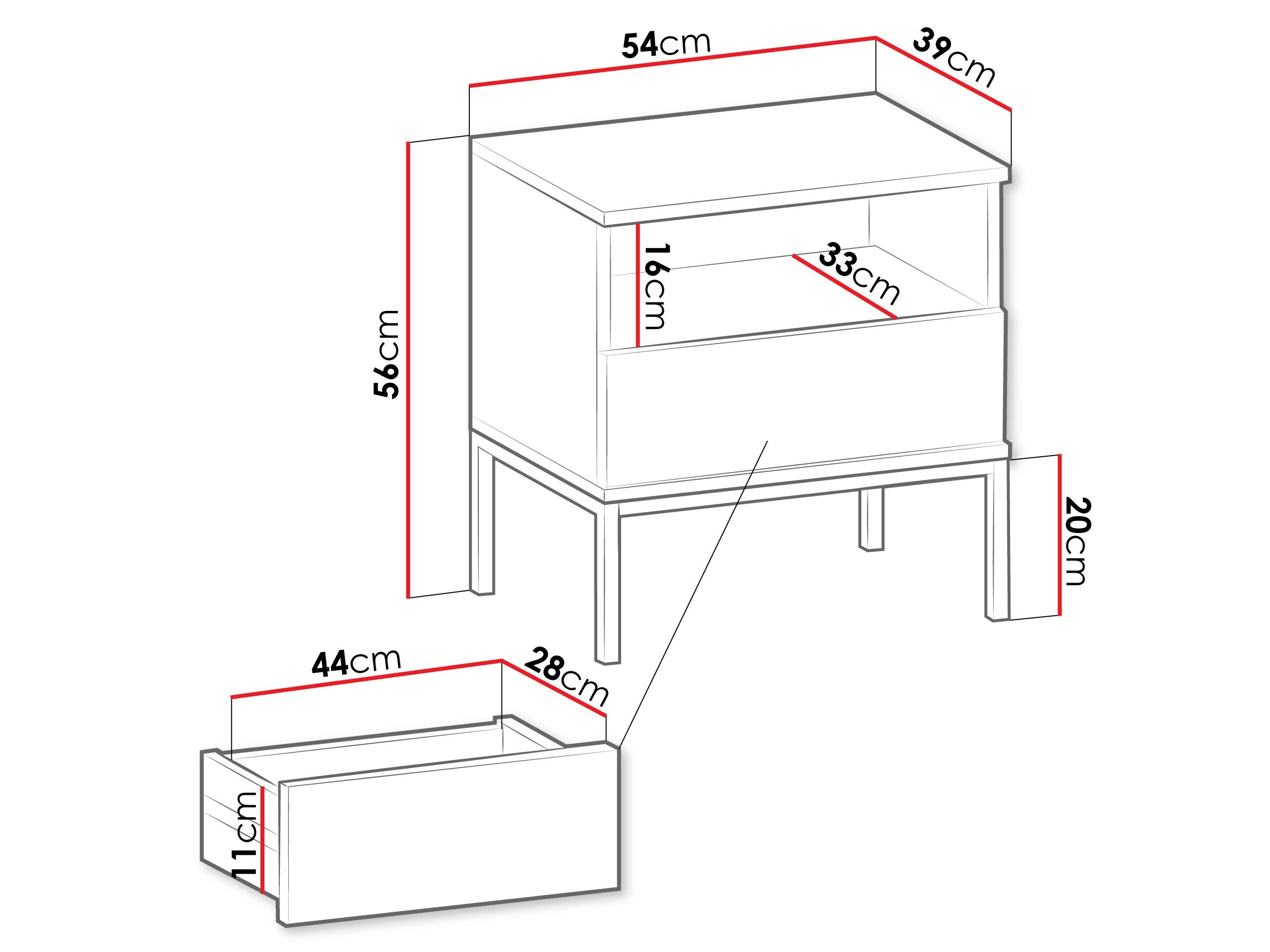 Sengebord Soferi 110 (Kashmir)