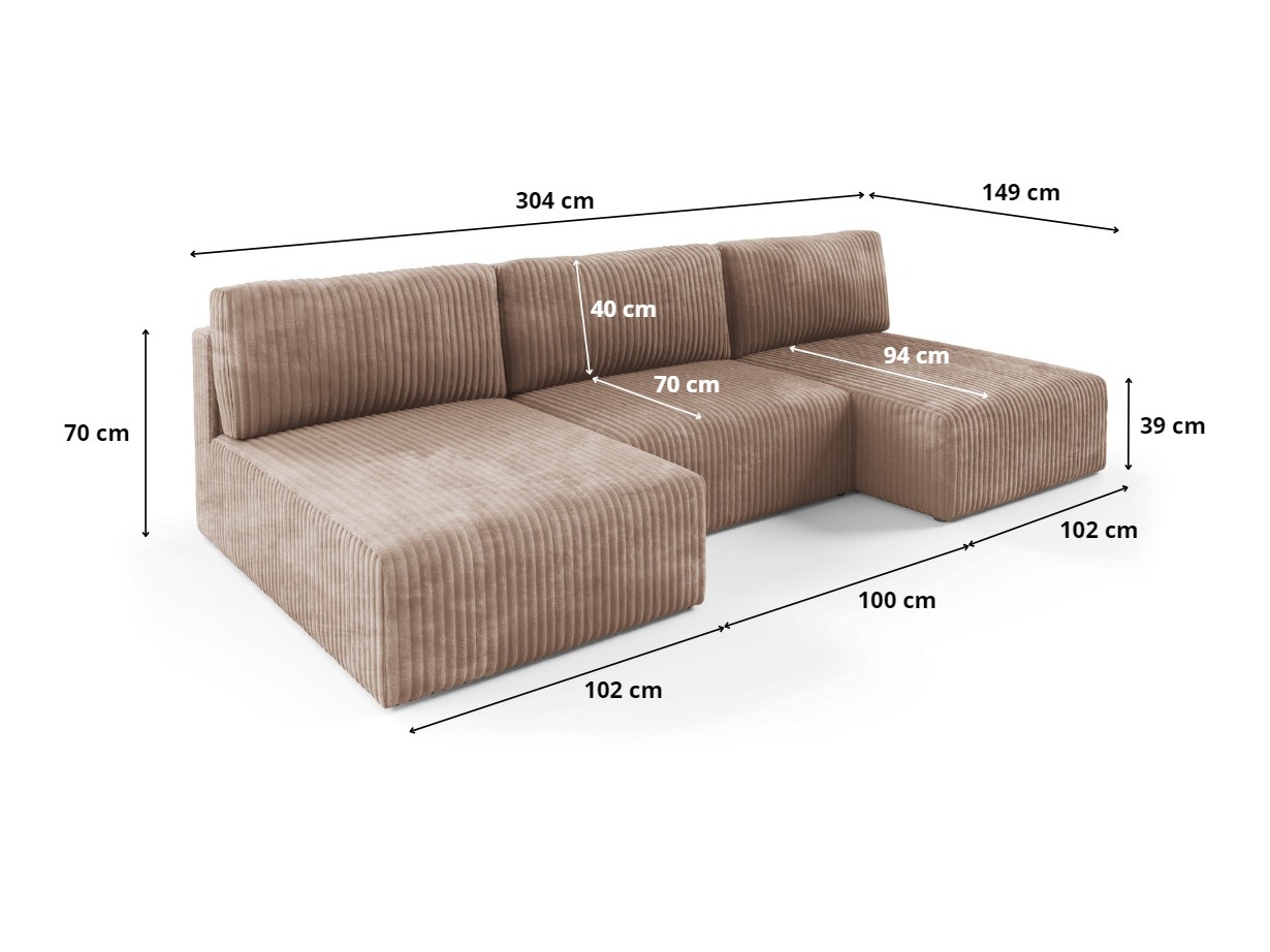Hjørnesofa Franklin 156 (Tilia 39)