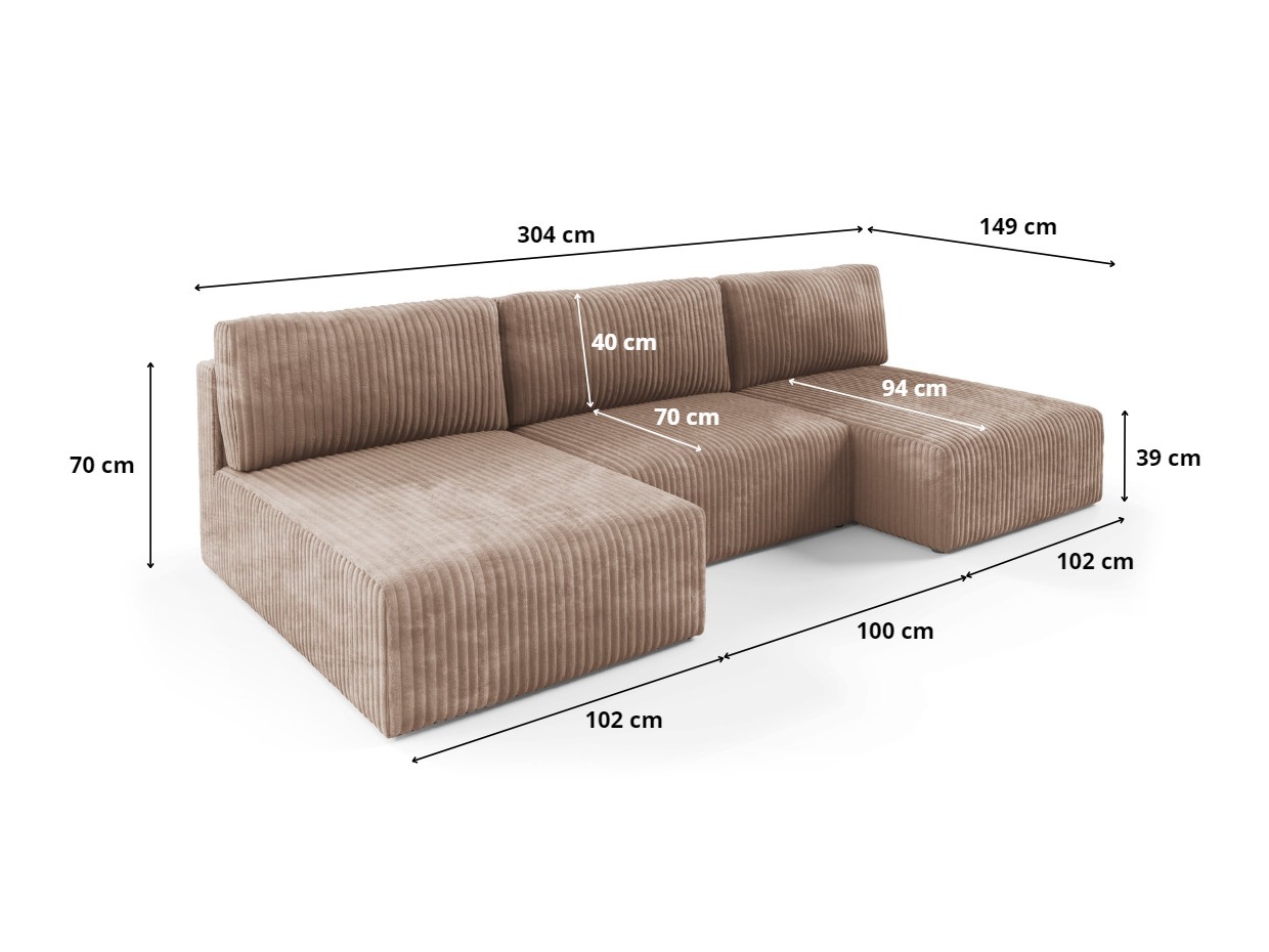 Hjørnesofa Franklin 156 (Tilia 75)