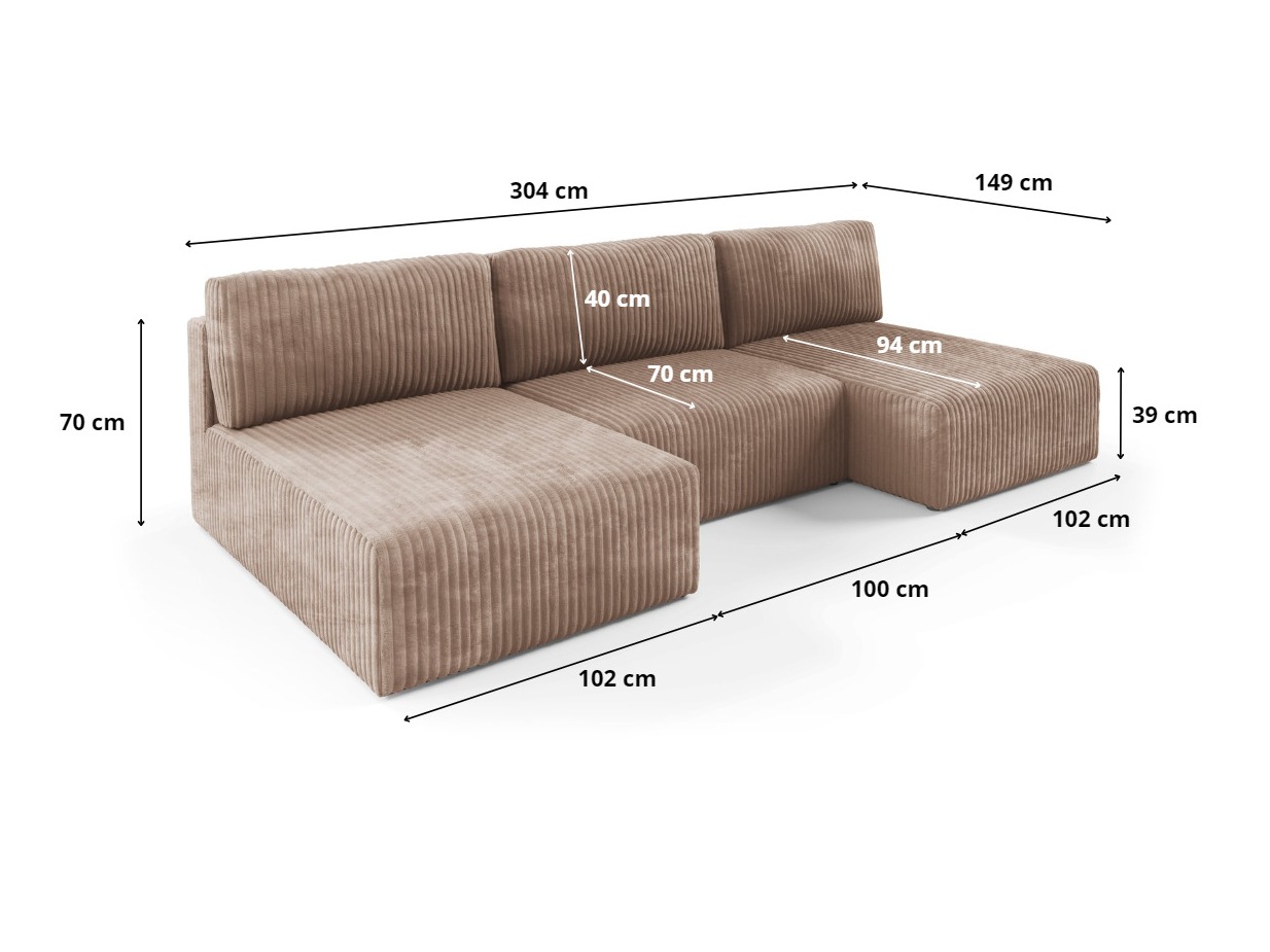Hjørnesofa Franklin 156 (Tilia 77)