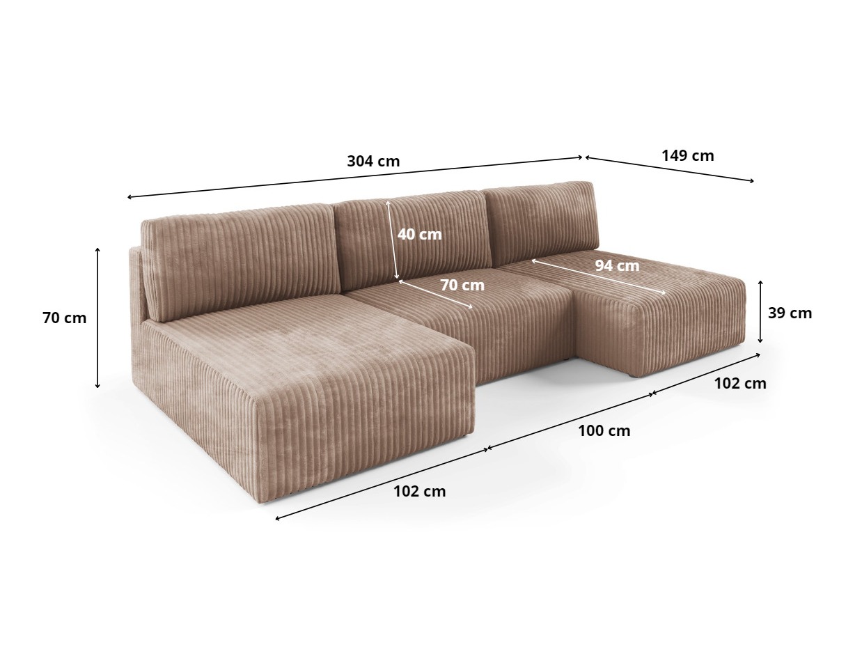 Hjørnesofa Franklin 156 (Tilia 90)