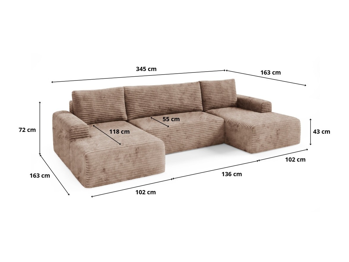 Hjørnesofa Franklin 157 (Tilia 01)