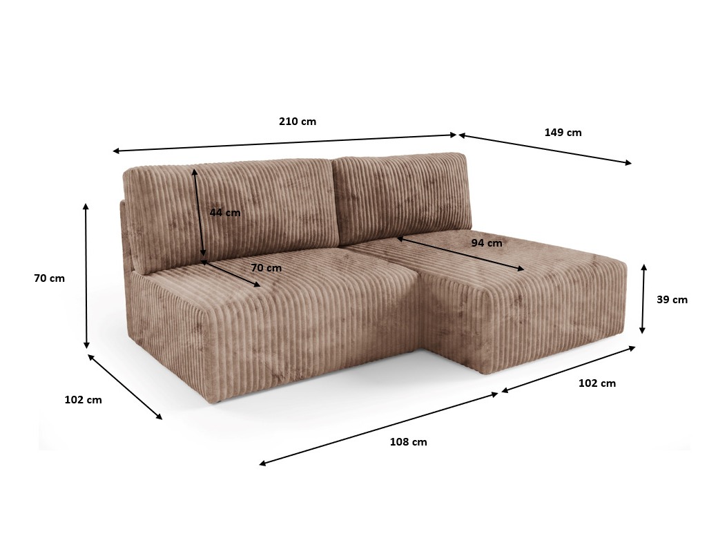 Hjørnesofa Franklin 158 (Tilia 75)
