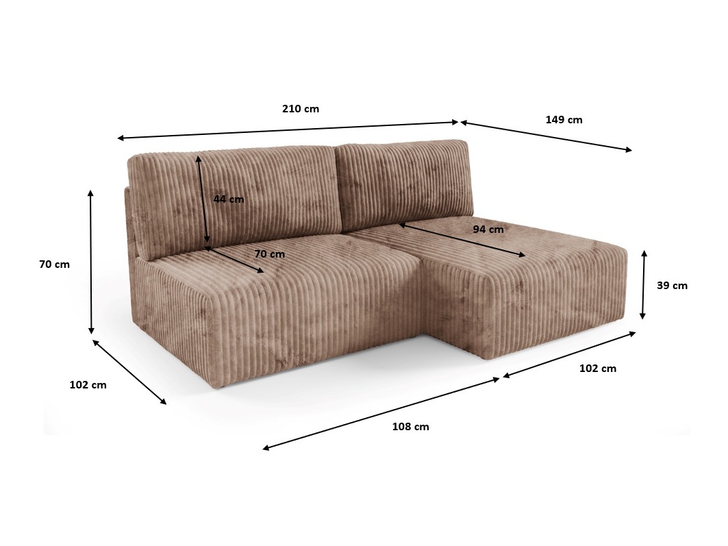 Hjørnesofa Franklin 158 (Tilia 90)